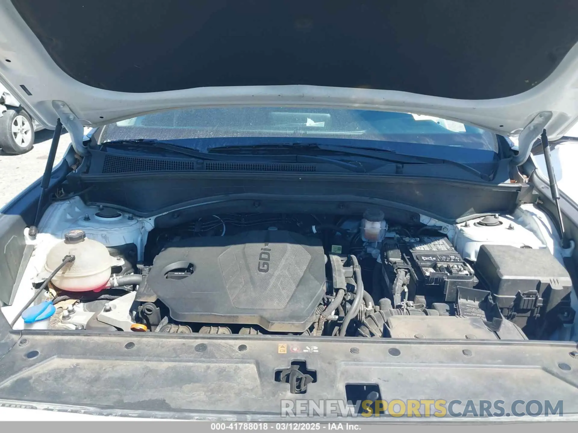 10 Photograph of a damaged car 5NMS3DAJ5NH437675 HYUNDAI SANTA FE 2022