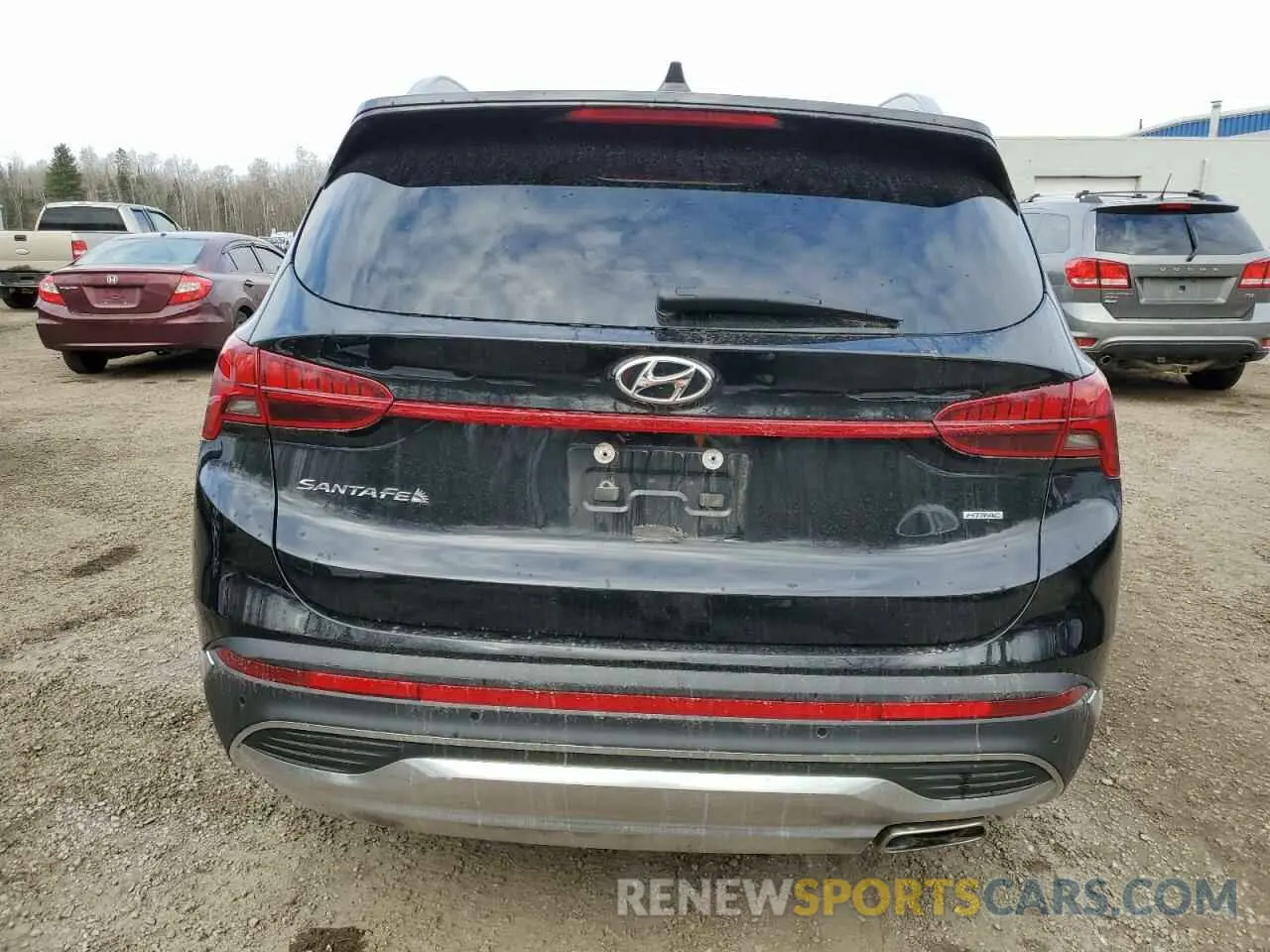 6 Photograph of a damaged car 5NMS3DAJ5NH463855 HYUNDAI SANTA FE 2022