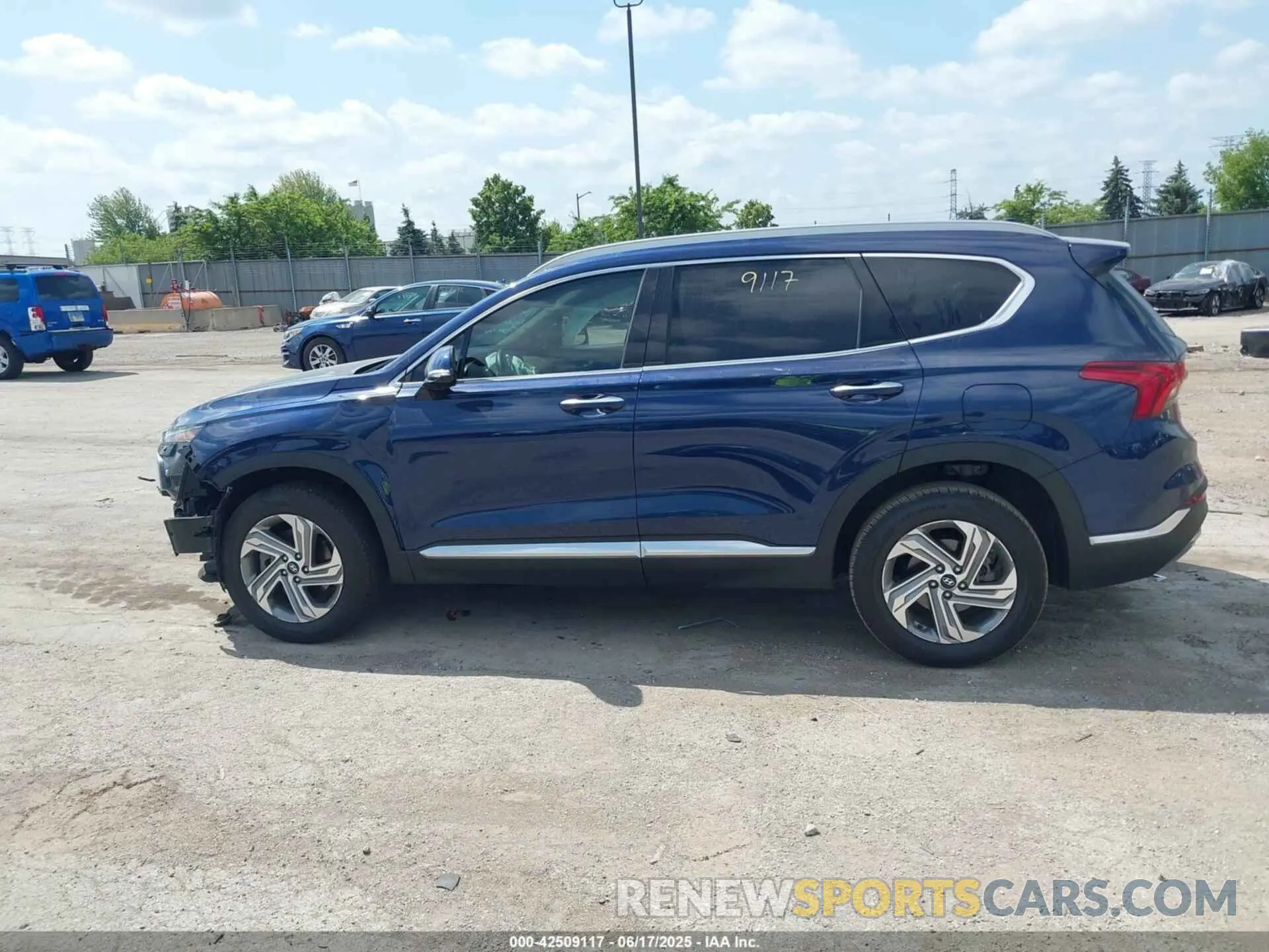 15 Photograph of a damaged car 5NMS3DAJ6NH403745 HYUNDAI SANTA FE 2022