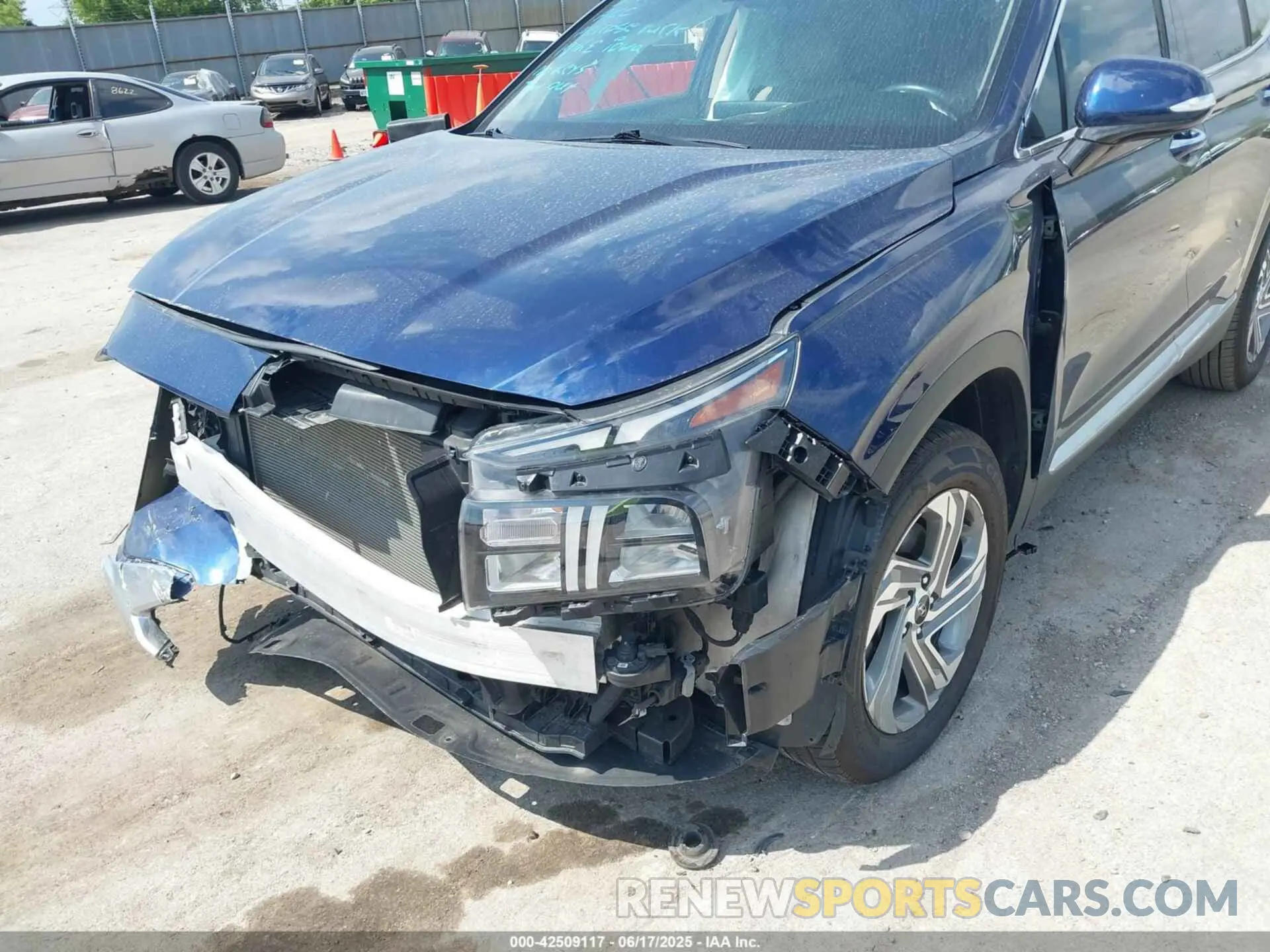 6 Photograph of a damaged car 5NMS3DAJ6NH403745 HYUNDAI SANTA FE 2022