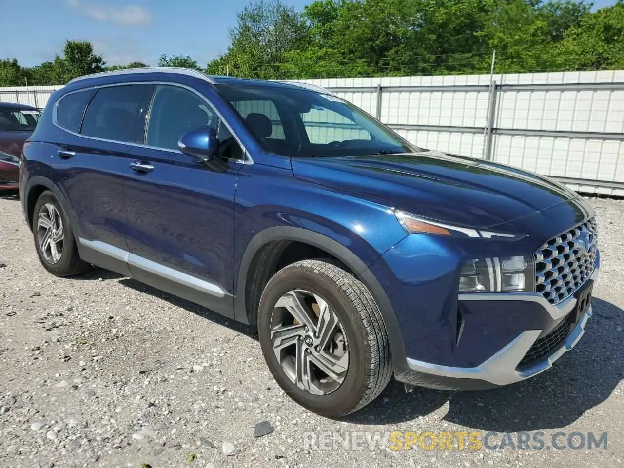 4 Photograph of a damaged car 5NMS3DAJ6NH468322 HYUNDAI SANTA FE 2022