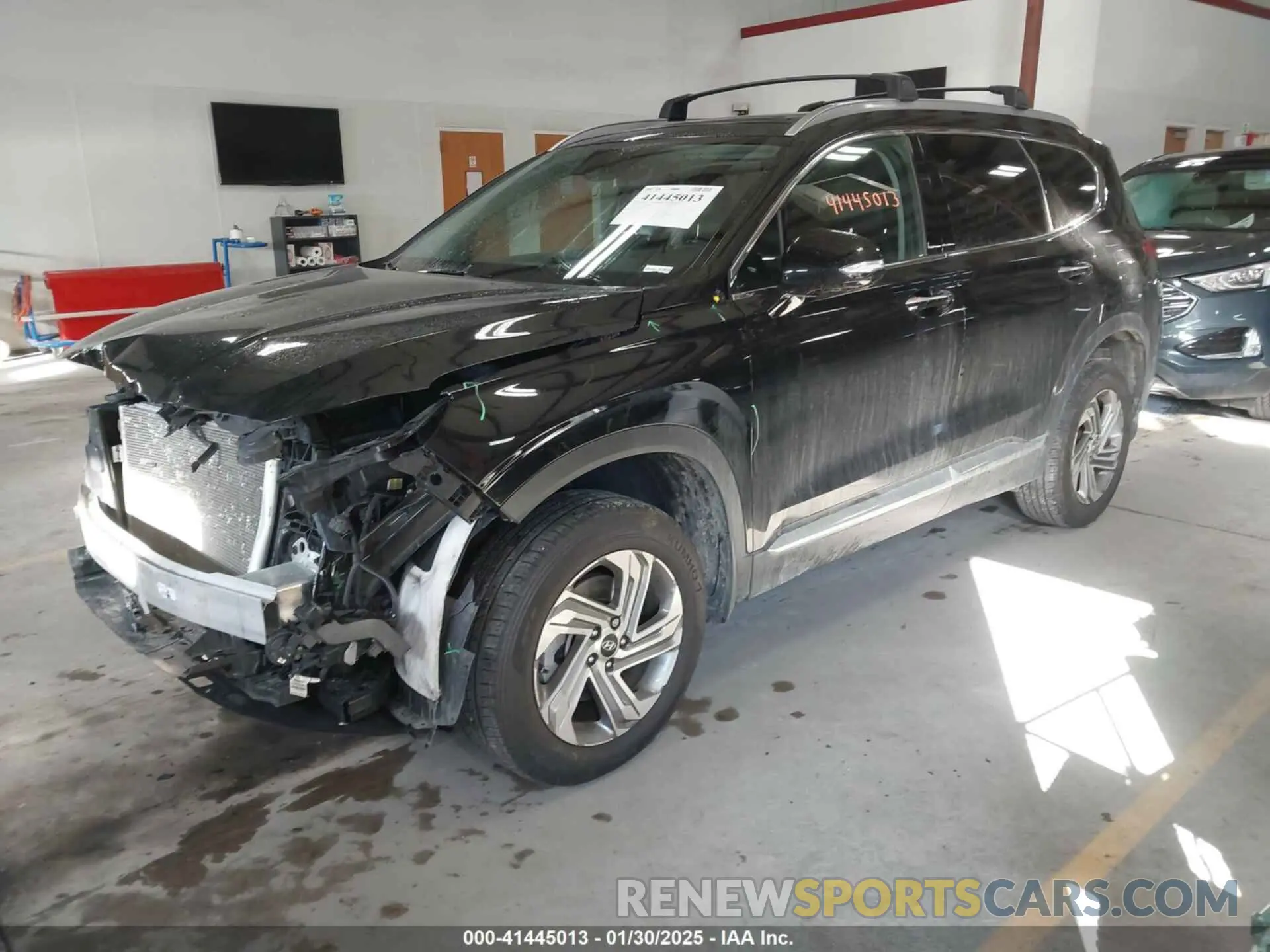 2 Photograph of a damaged car 5NMS3DAJ7NH402474 HYUNDAI SANTA FE 2022
