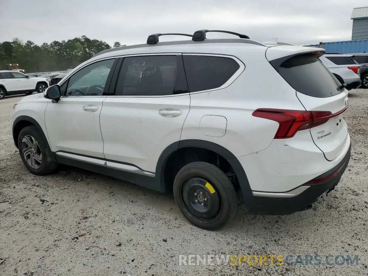 2 Photograph of a damaged car 5NMS3DAJ7NH460066 HYUNDAI SANTA FE 2022