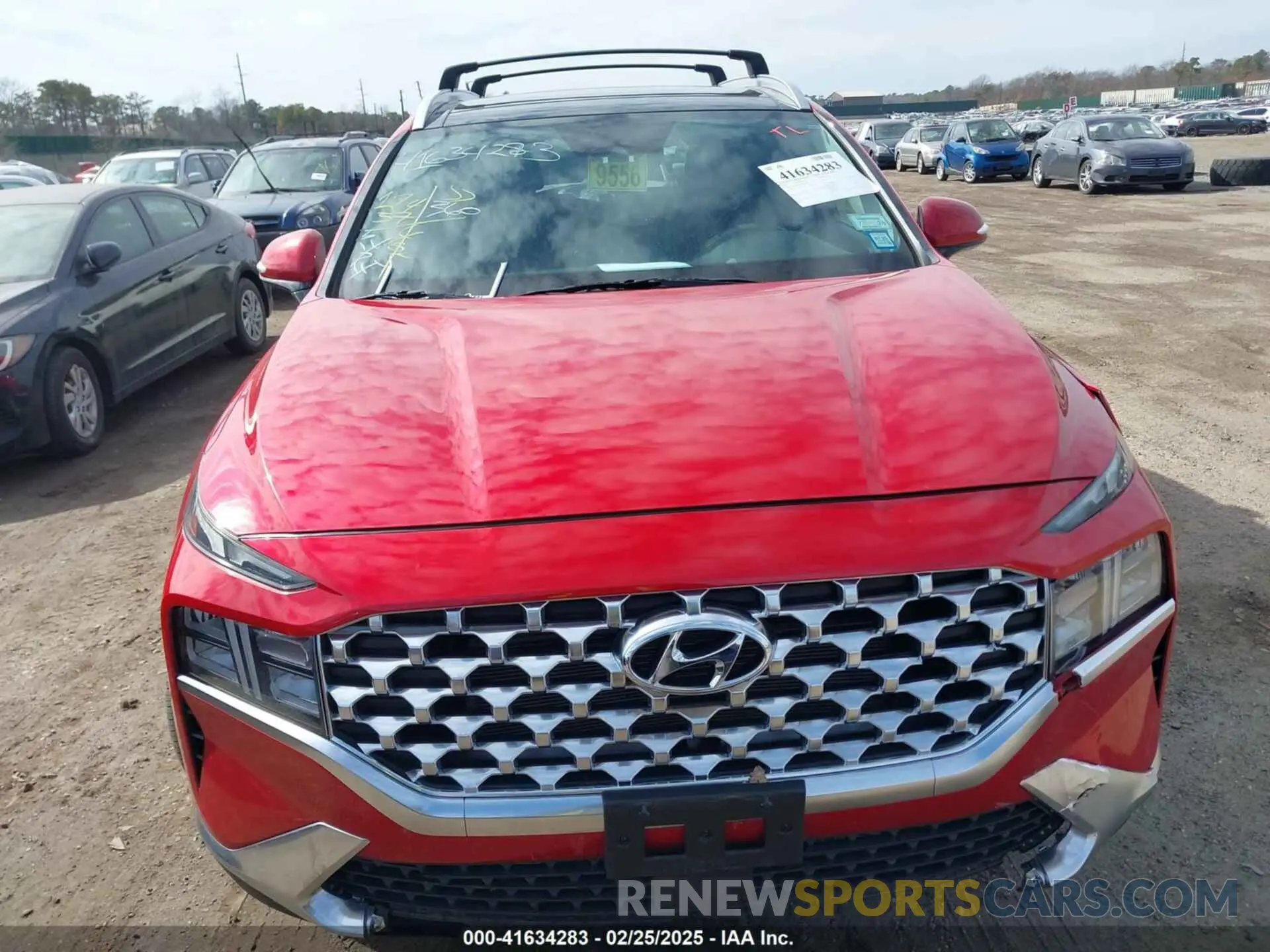 12 Photograph of a damaged car 5NMS3DAJ7NH472301 HYUNDAI SANTA FE 2022