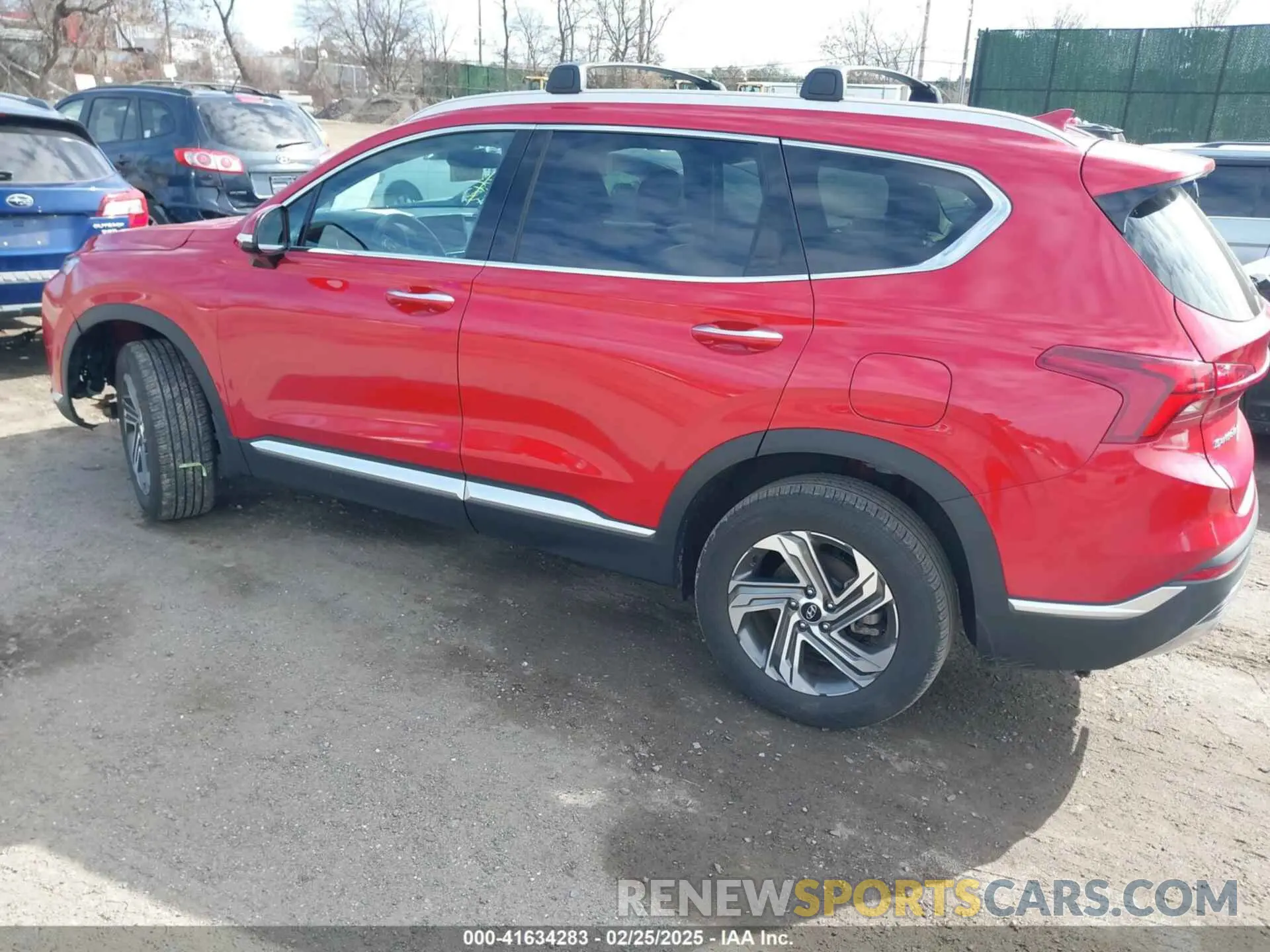 3 Photograph of a damaged car 5NMS3DAJ7NH472301 HYUNDAI SANTA FE 2022