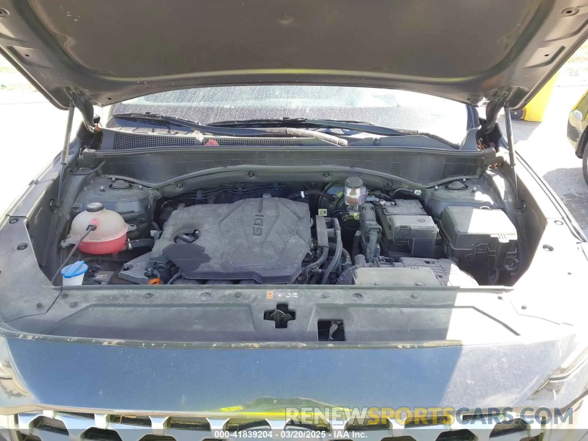 10 Photograph of a damaged car 5NMS3DAJ8NH474669 HYUNDAI SANTA FE 2022