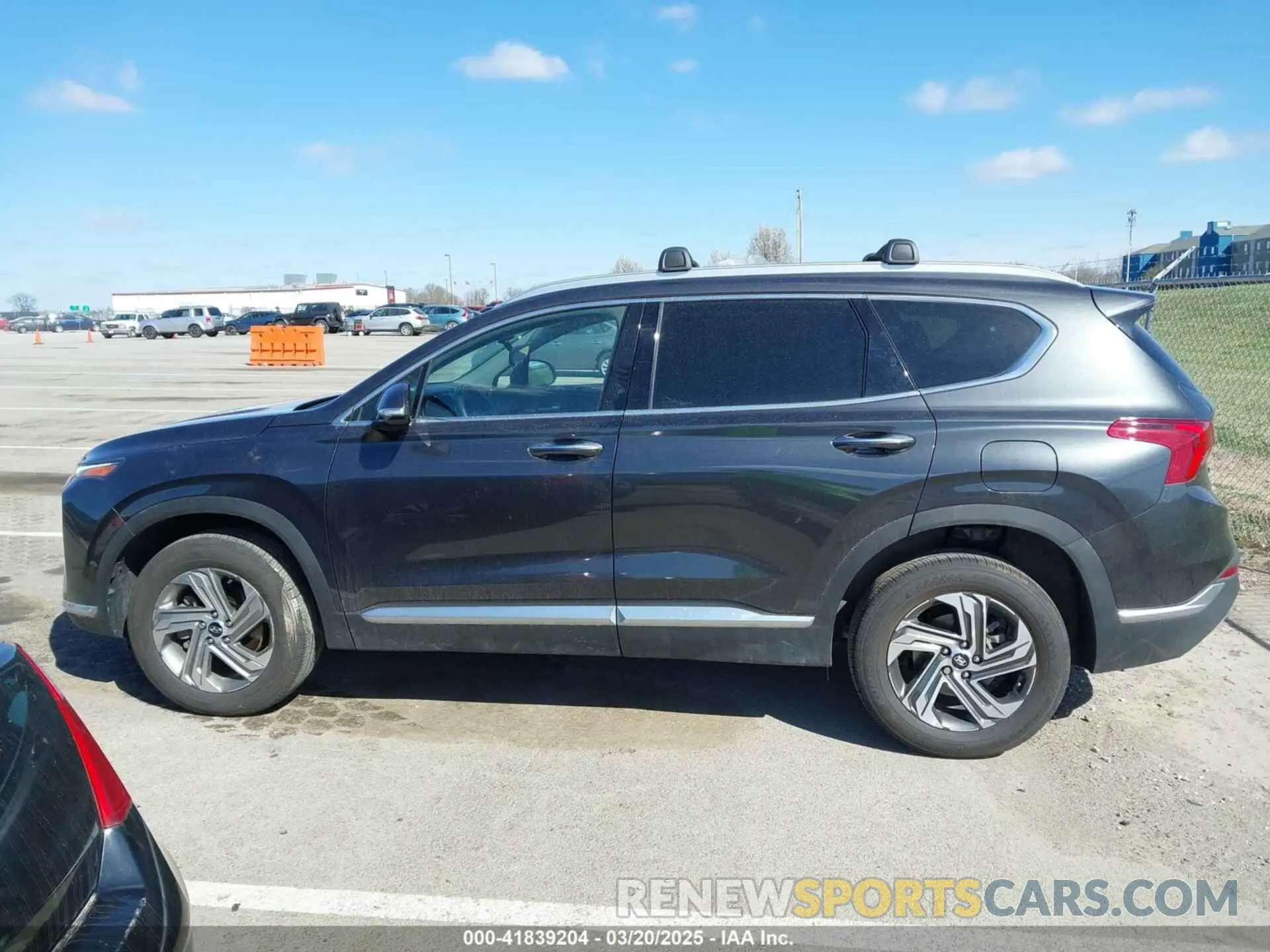 14 Photograph of a damaged car 5NMS3DAJ8NH474669 HYUNDAI SANTA FE 2022