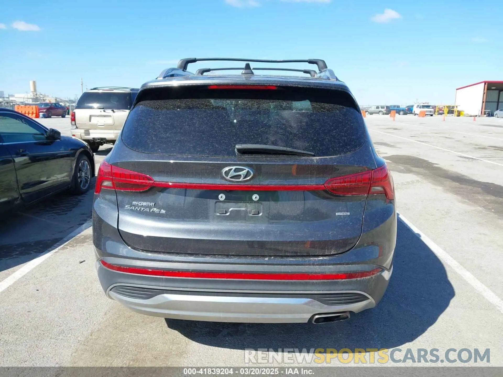 16 Photograph of a damaged car 5NMS3DAJ8NH474669 HYUNDAI SANTA FE 2022