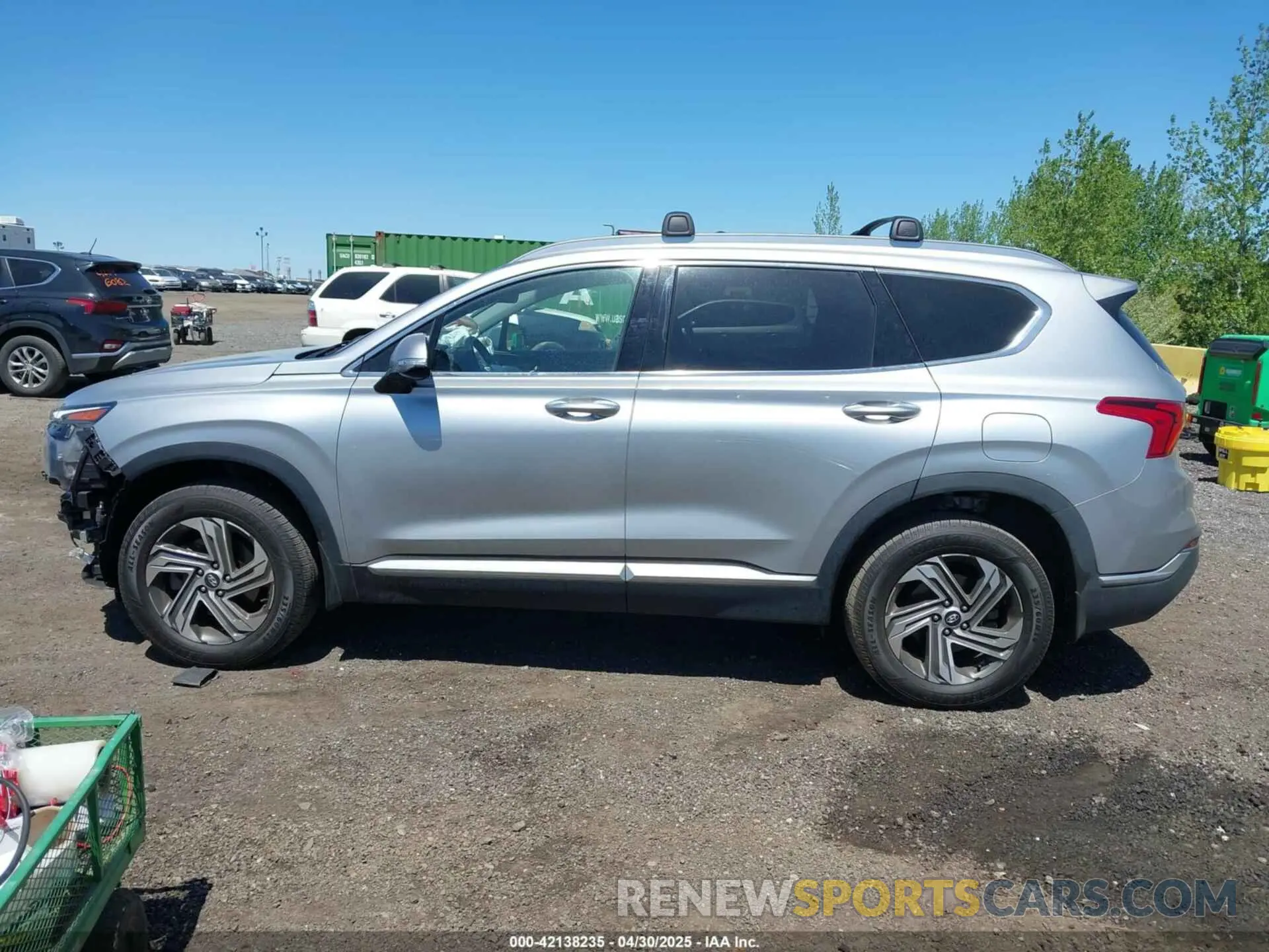 14 Photograph of a damaged car 5NMS3DAJXNH473975 HYUNDAI SANTA FE 2022