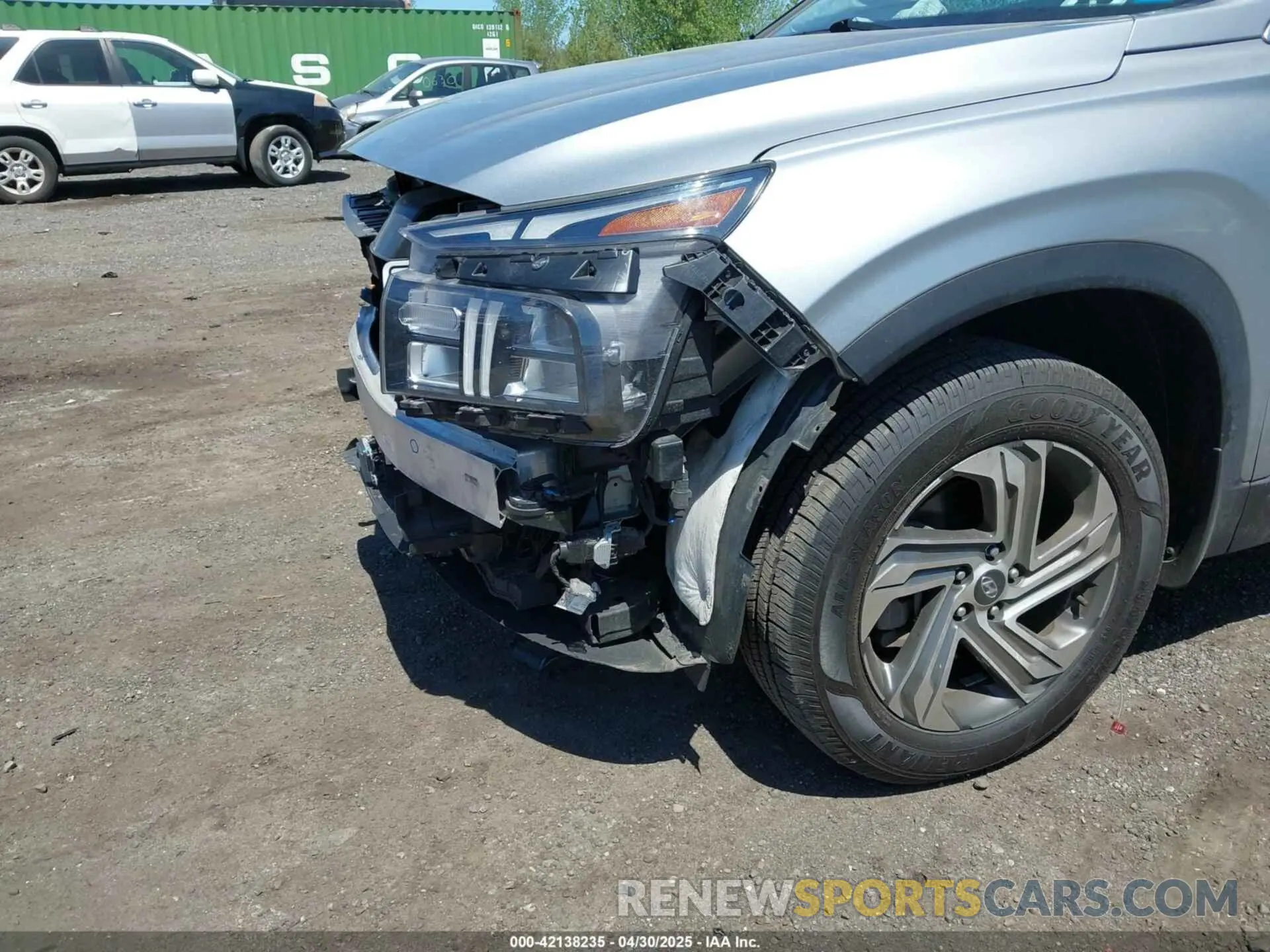 18 Photograph of a damaged car 5NMS3DAJXNH473975 HYUNDAI SANTA FE 2022