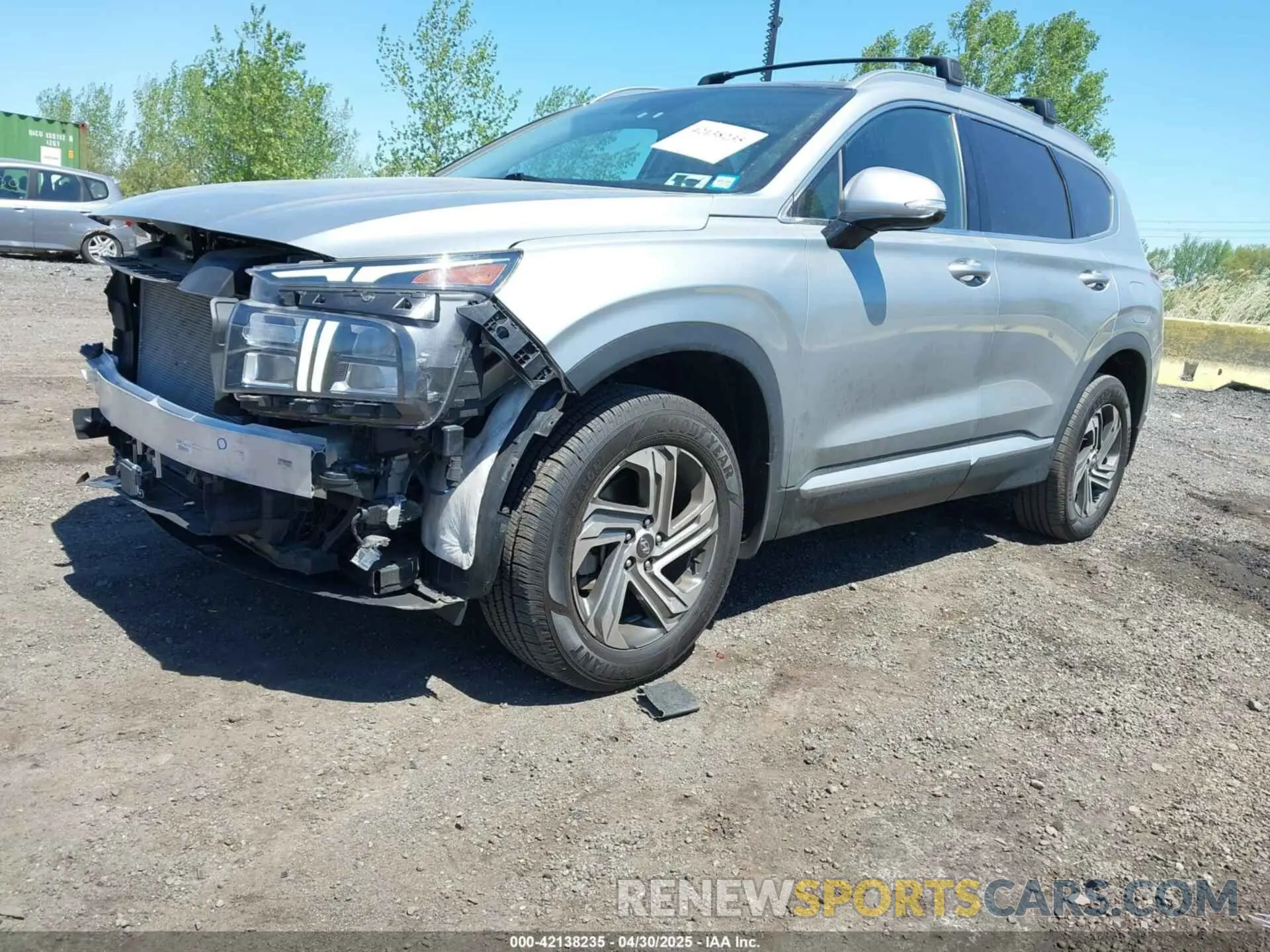 2 Photograph of a damaged car 5NMS3DAJXNH473975 HYUNDAI SANTA FE 2022