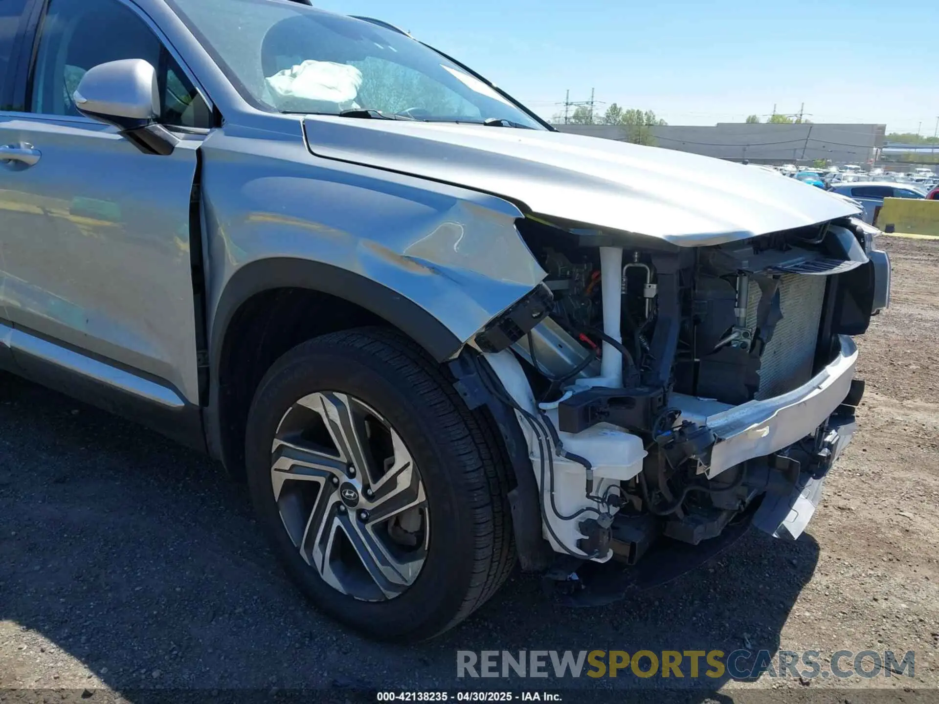 6 Photograph of a damaged car 5NMS3DAJXNH473975 HYUNDAI SANTA FE 2022