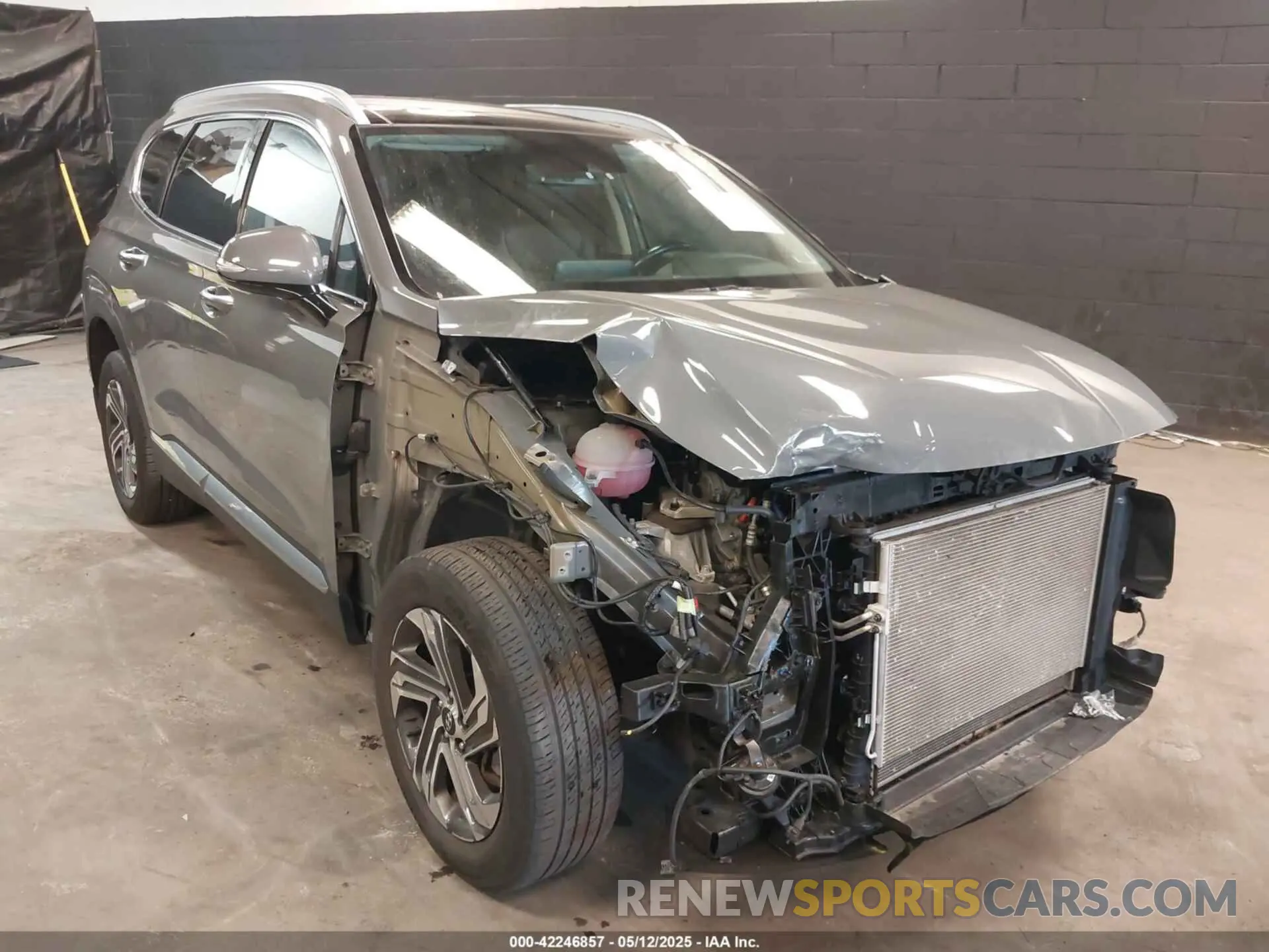 6 Photograph of a damaged car 5NMS3DAJXNH475578 HYUNDAI SANTA FE 2022