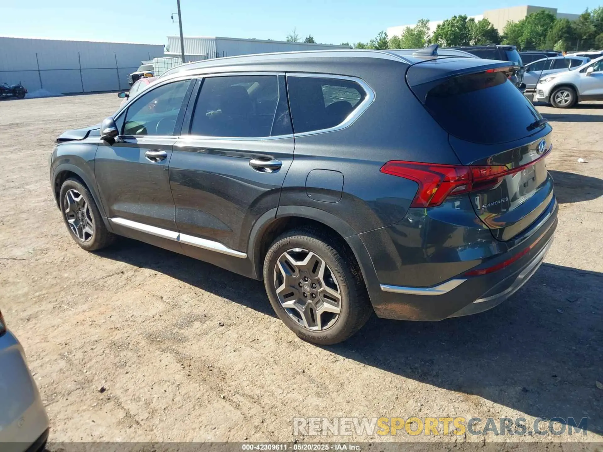 3 Photograph of a damaged car 5NMS44AL6NH479156 HYUNDAI SANTA FE 2022