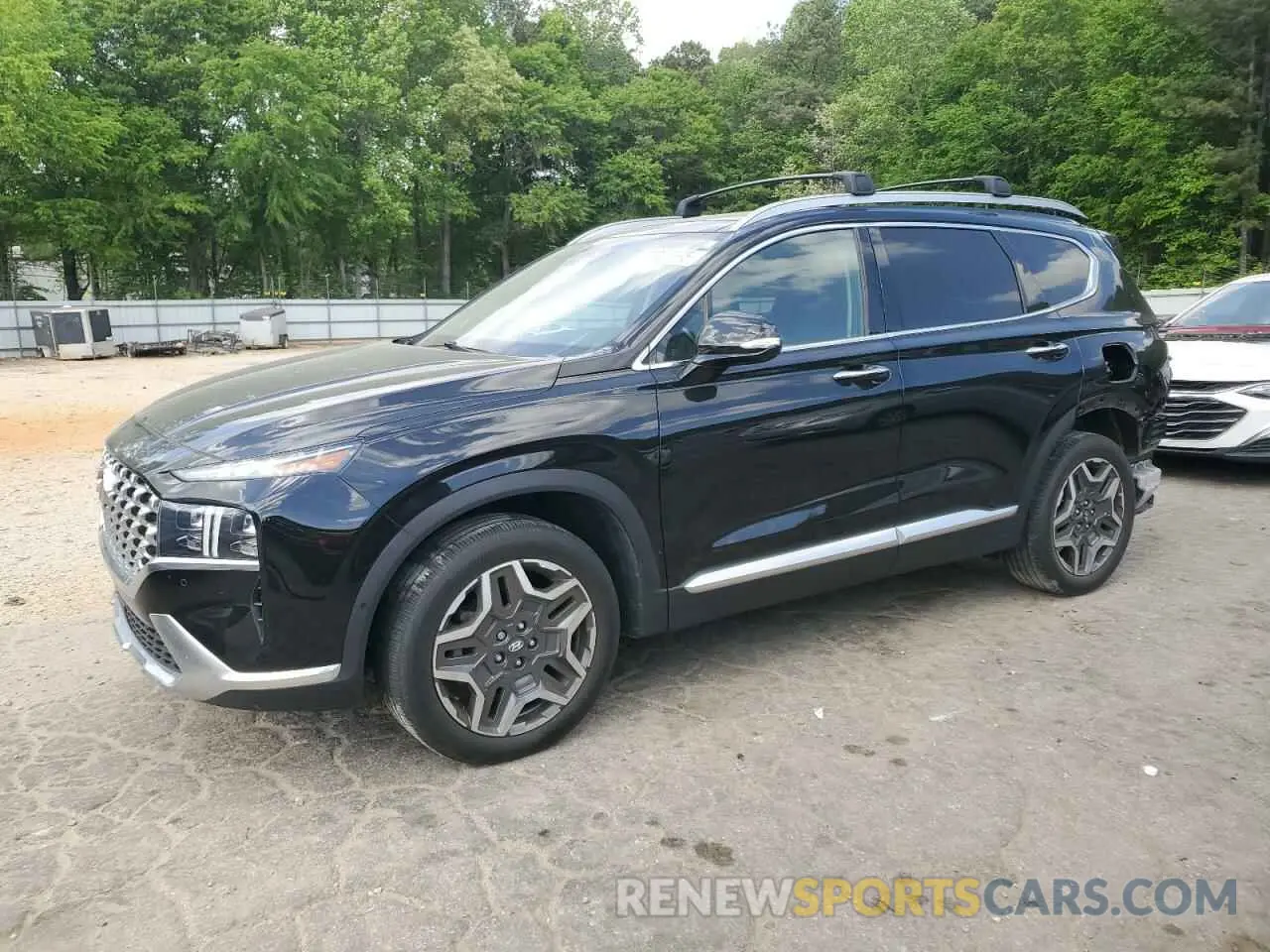 1 Photograph of a damaged car 5NMS44AL7NH376733 HYUNDAI SANTA FE 2022