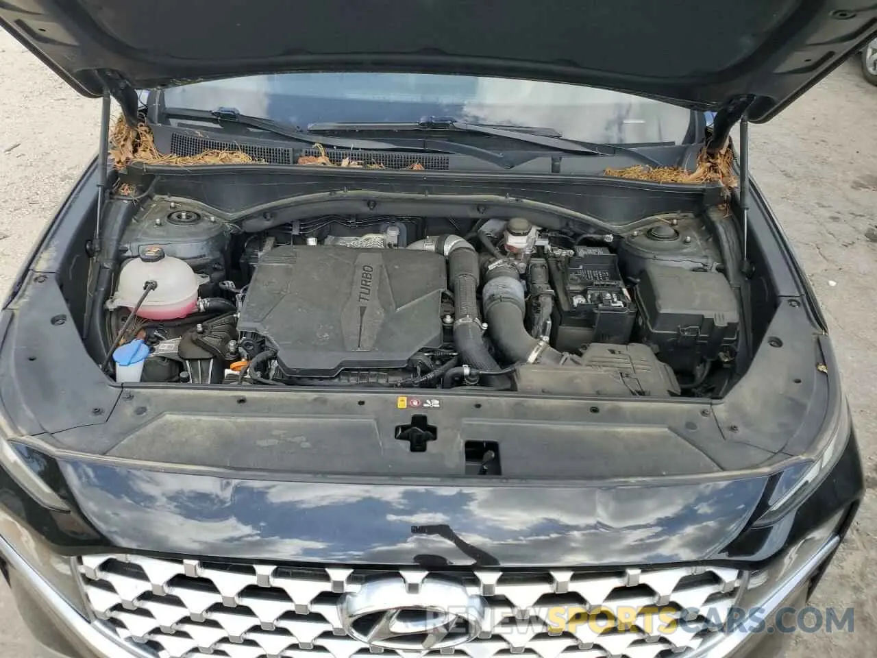 12 Photograph of a damaged car 5NMS44AL7NH376733 HYUNDAI SANTA FE 2022