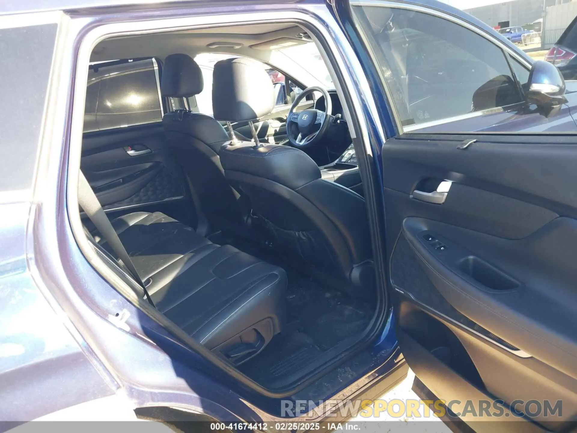 8 Photograph of a damaged car 5NMS44ALXNH417596 HYUNDAI SANTA FE 2022