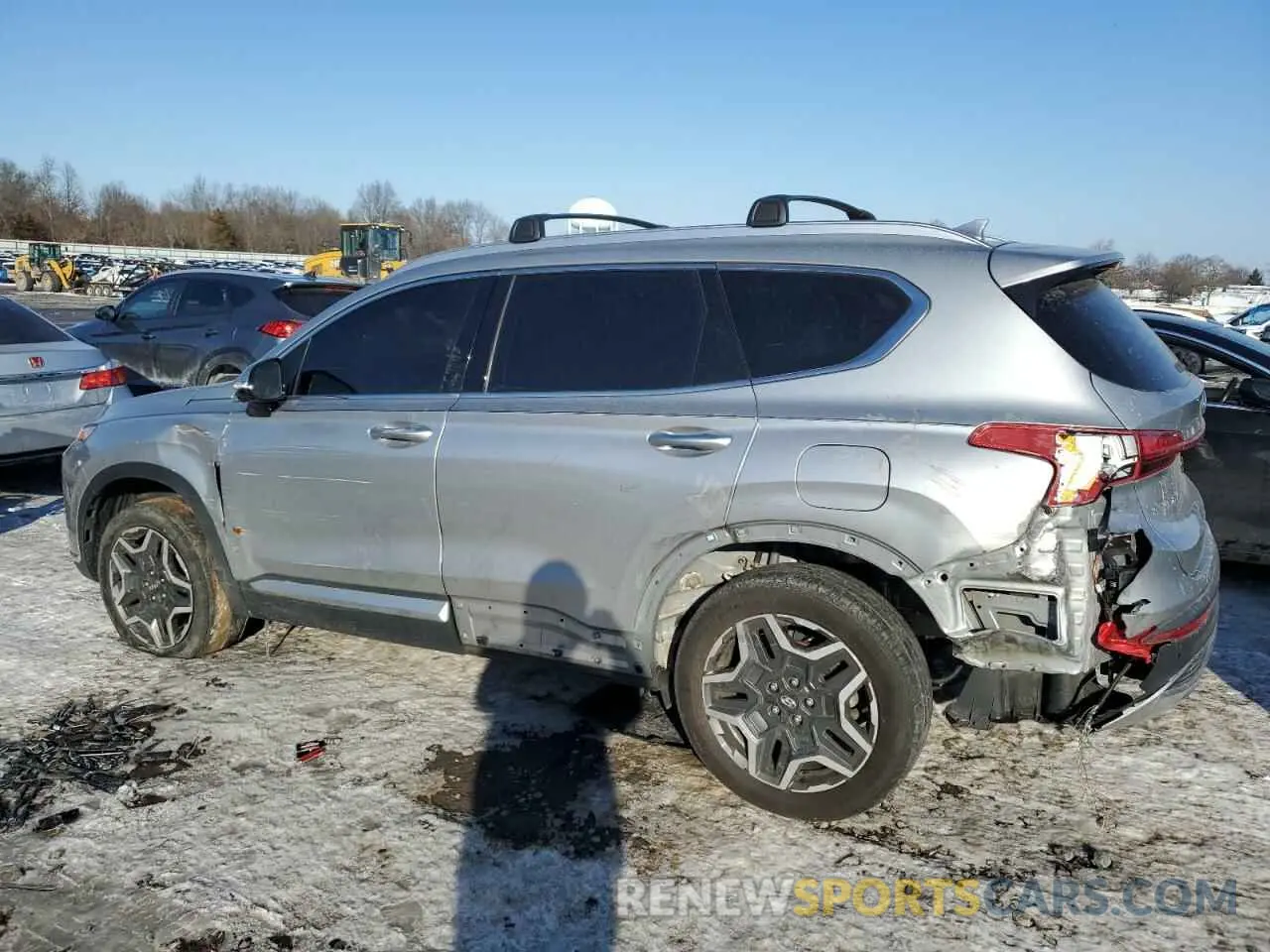 2 Photograph of a damaged car 5NMS4DAL6NH466214 HYUNDAI SANTA FE 2022