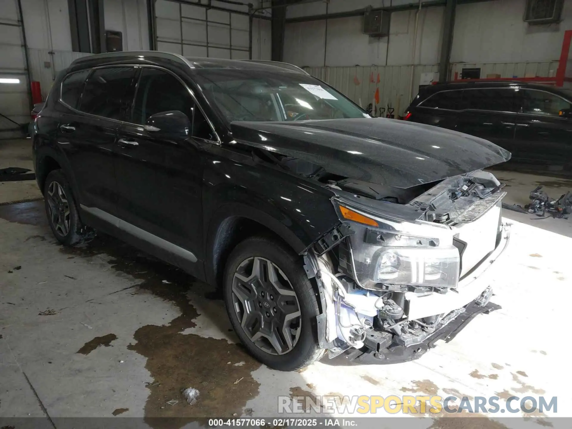 1 Photograph of a damaged car 5NMS4DAL7NH416471 HYUNDAI SANTA FE 2022
