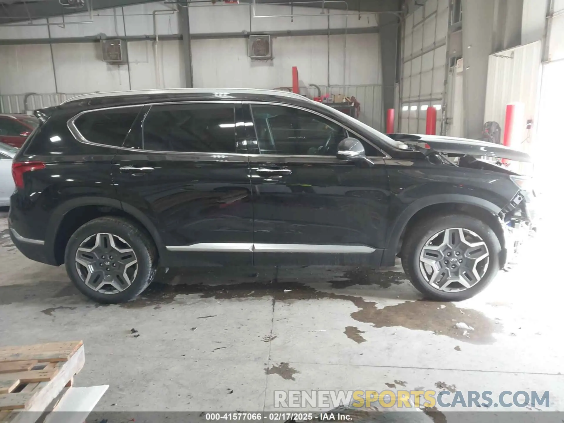 13 Photograph of a damaged car 5NMS4DAL7NH416471 HYUNDAI SANTA FE 2022