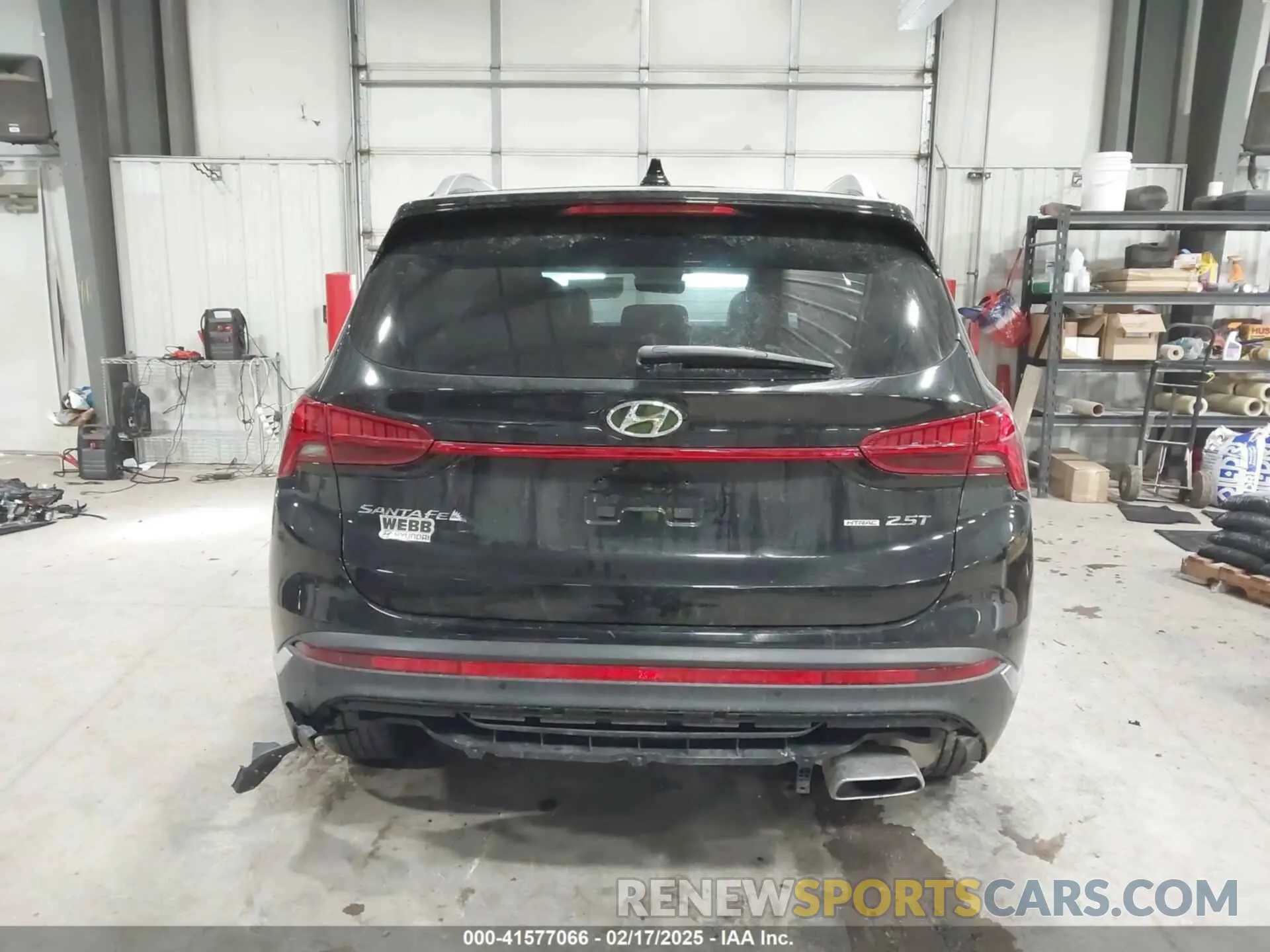 16 Photograph of a damaged car 5NMS4DAL7NH416471 HYUNDAI SANTA FE 2022