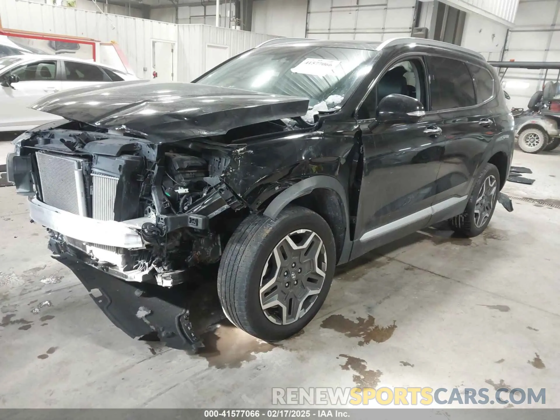 2 Photograph of a damaged car 5NMS4DAL7NH416471 HYUNDAI SANTA FE 2022