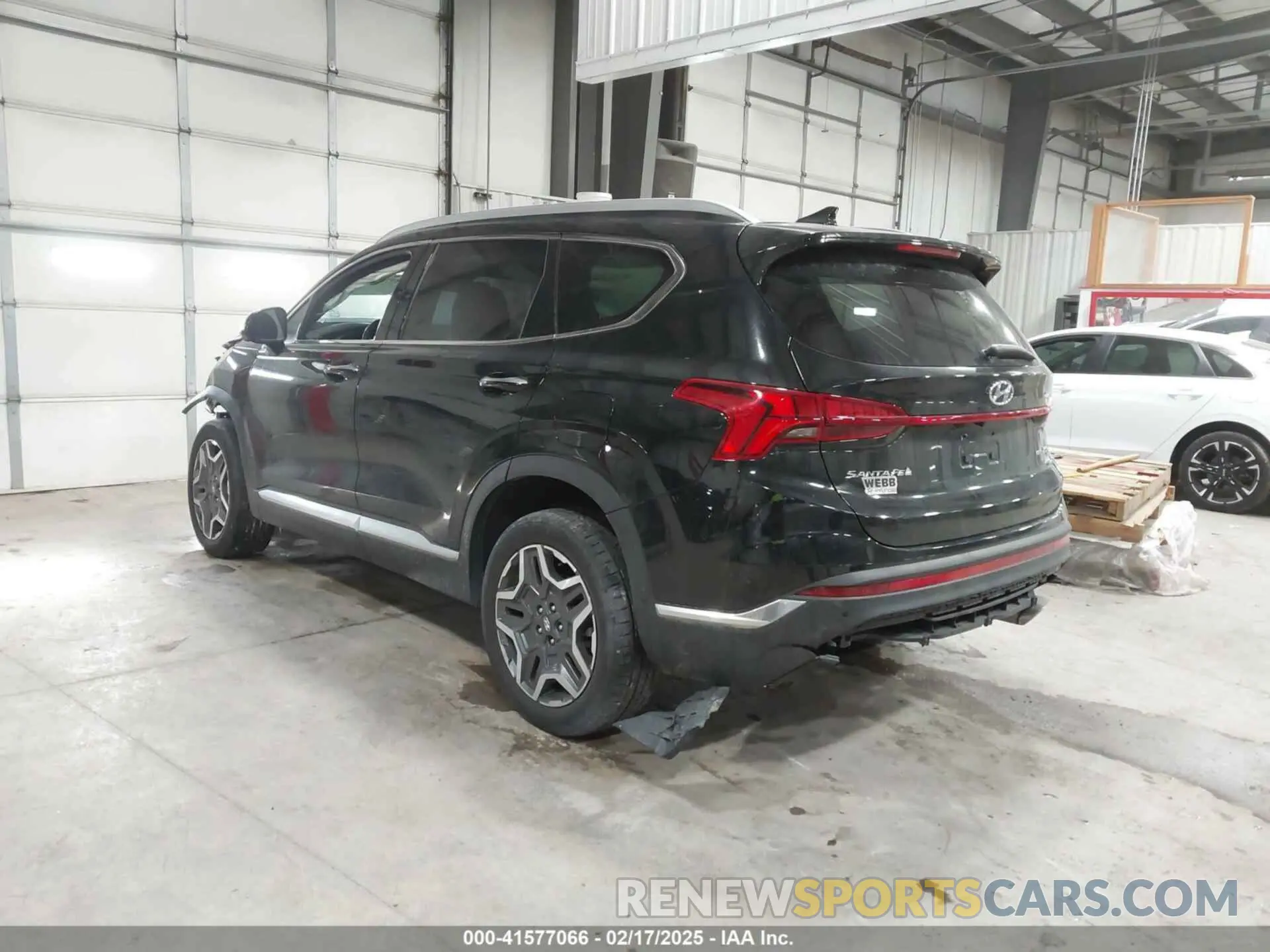 3 Photograph of a damaged car 5NMS4DAL7NH416471 HYUNDAI SANTA FE 2022