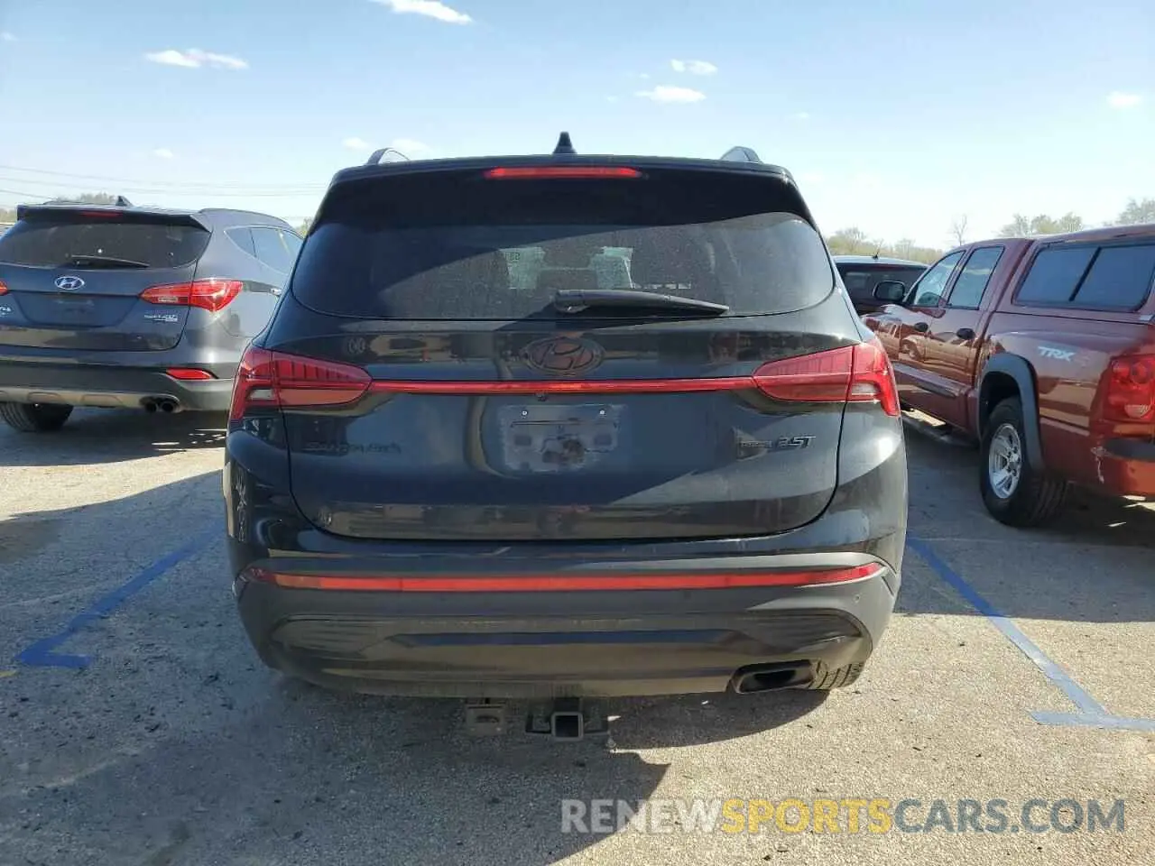 6 Photograph of a damaged car 5NMS4DAL7NH448286 HYUNDAI SANTA FE 2022