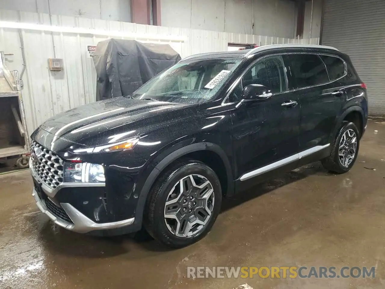 1 Photograph of a damaged car 5NMS4DAL8NH386932 HYUNDAI SANTA FE 2022