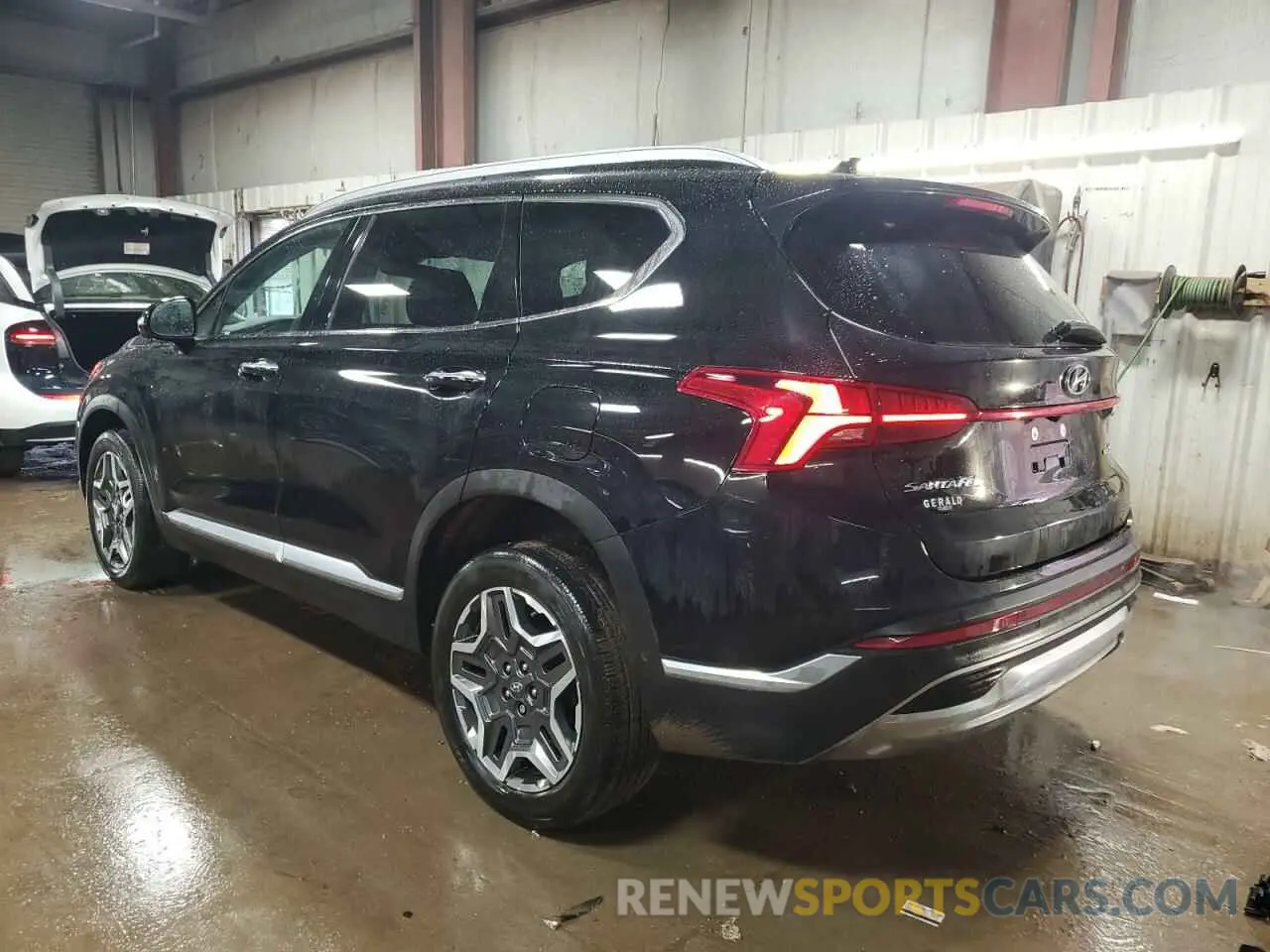 2 Photograph of a damaged car 5NMS4DAL8NH386932 HYUNDAI SANTA FE 2022