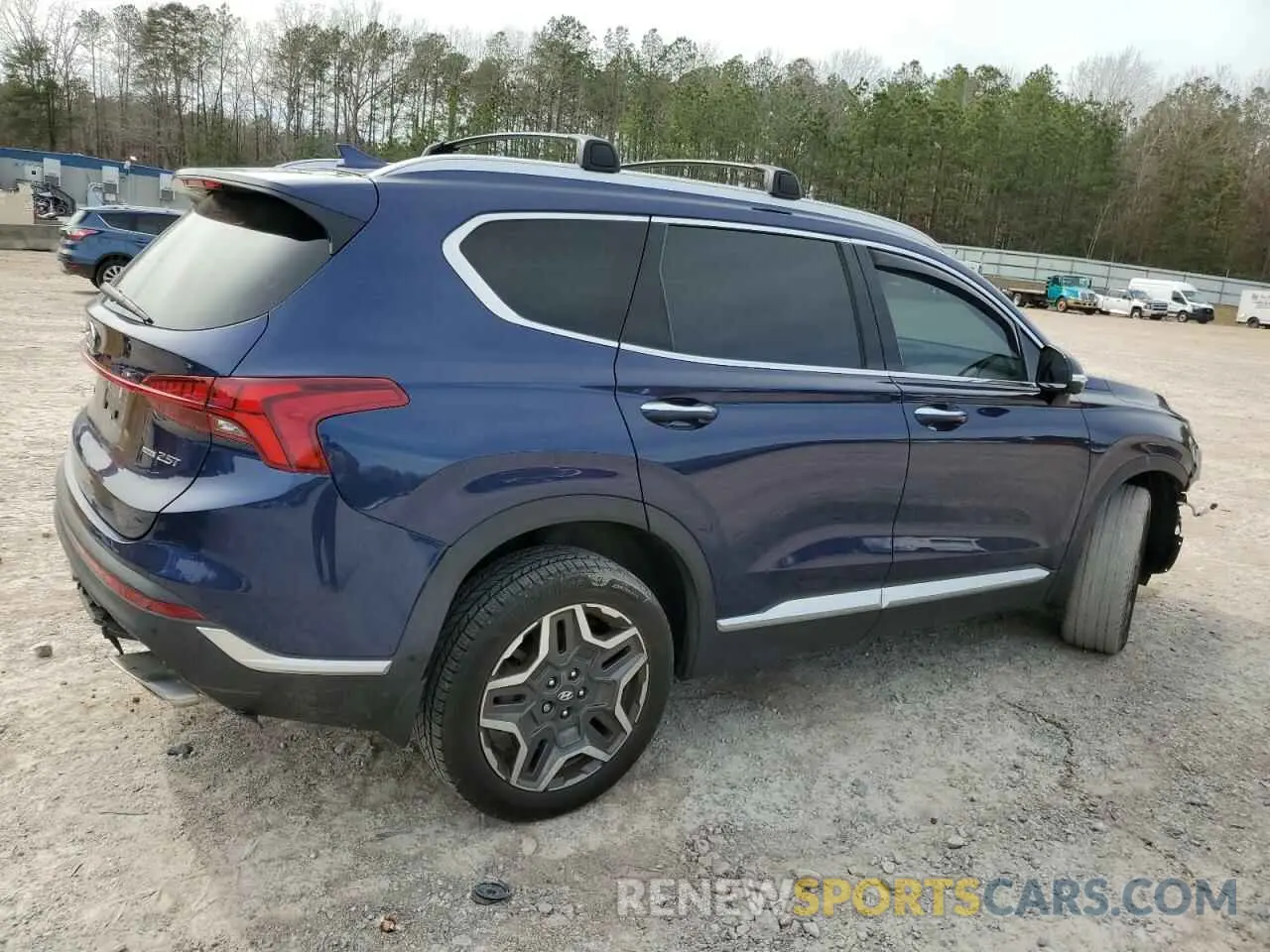 3 Photograph of a damaged car 5NMS4DAL8NH403826 HYUNDAI SANTA FE 2022