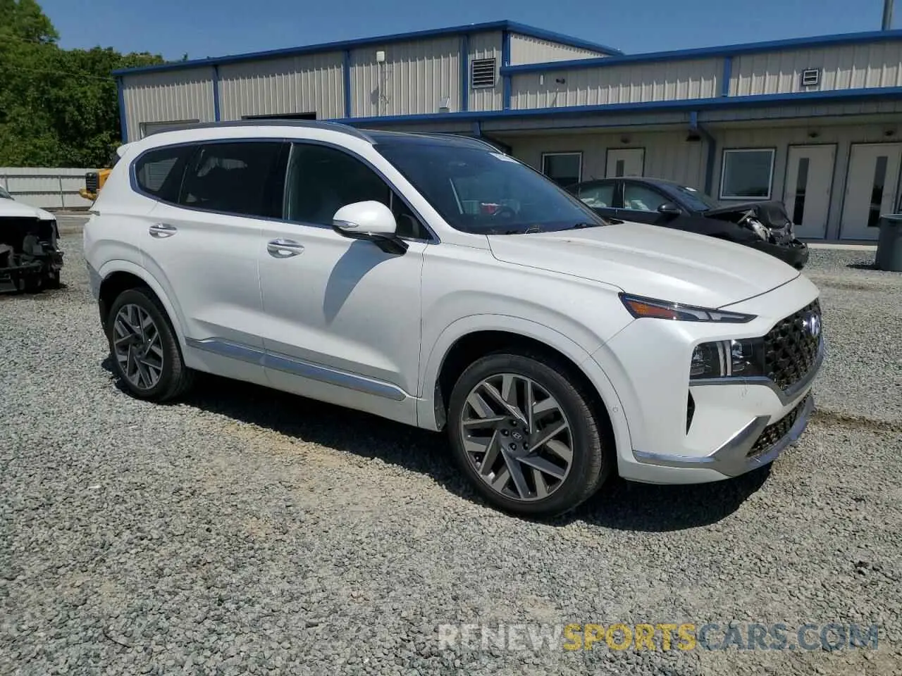 4 Photograph of a damaged car 5NMS54AL0NH398179 HYUNDAI SANTA FE 2022
