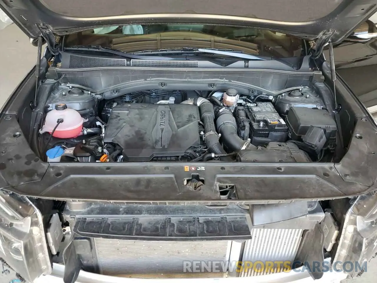 11 Photograph of a damaged car 5NMS54AL0NH457134 HYUNDAI SANTA FE 2022