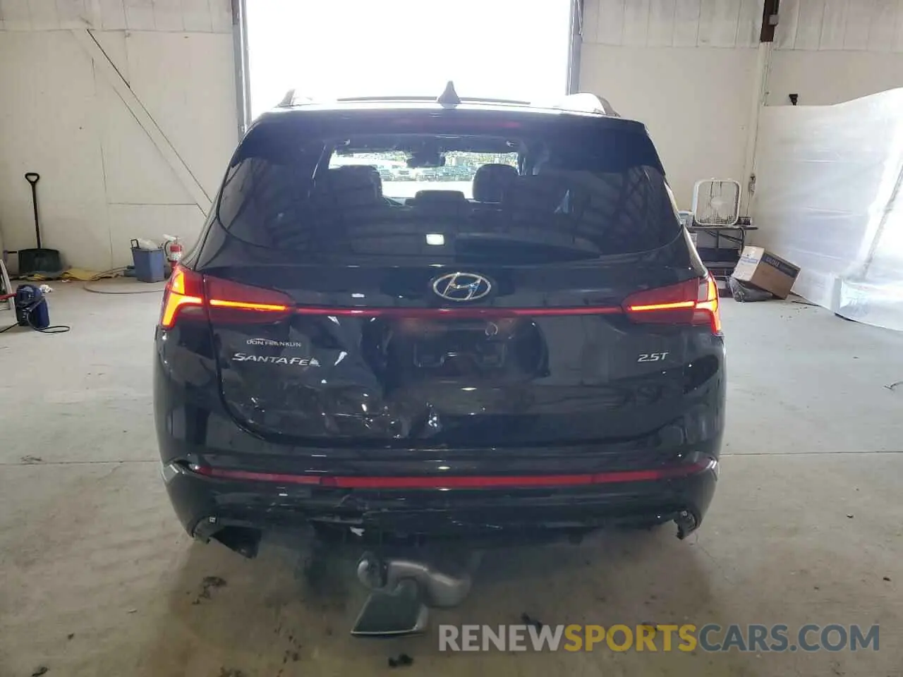 6 Photograph of a damaged car 5NMS54AL0NH457134 HYUNDAI SANTA FE 2022