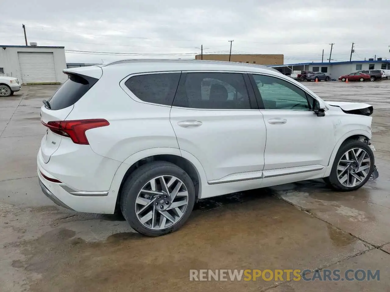 3 Photograph of a damaged car 5NMS54AL1NH466537 HYUNDAI SANTA FE 2022