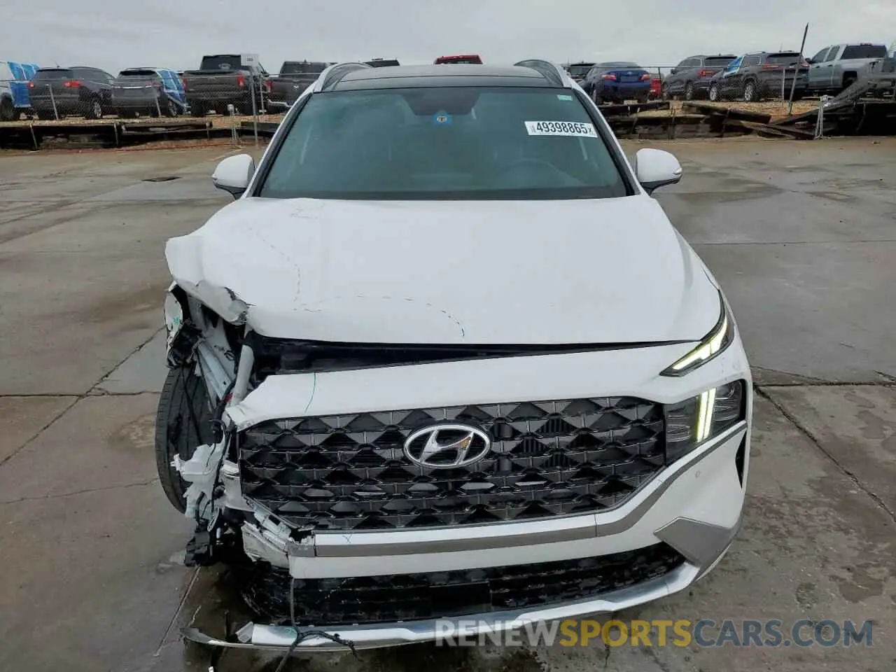 5 Photograph of a damaged car 5NMS54AL1NH466537 HYUNDAI SANTA FE 2022
