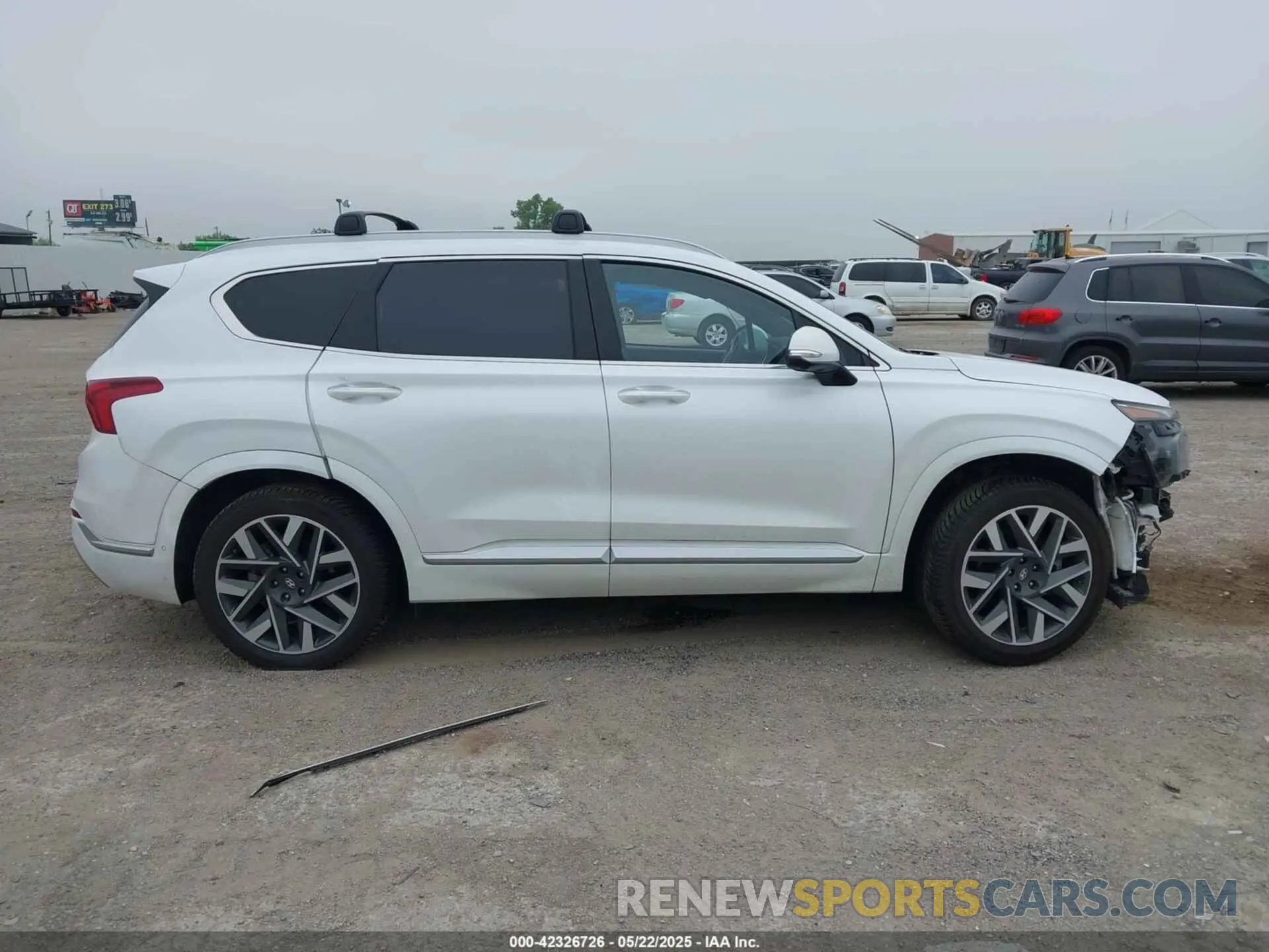 14 Photograph of a damaged car 5NMS54AL6NH471037 HYUNDAI SANTA FE 2022