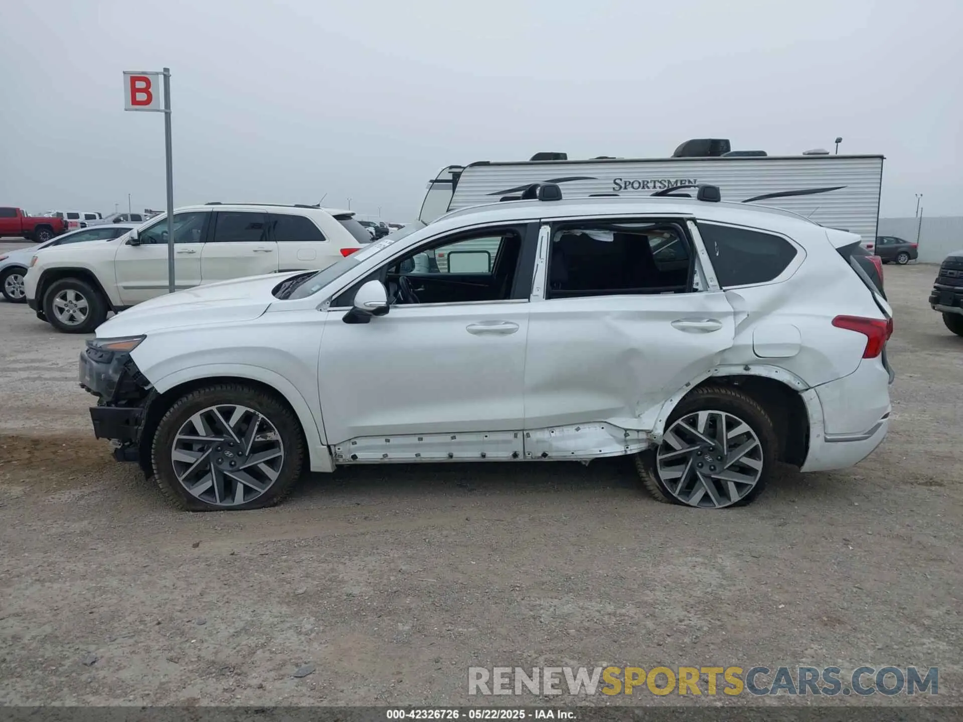 15 Photograph of a damaged car 5NMS54AL6NH471037 HYUNDAI SANTA FE 2022