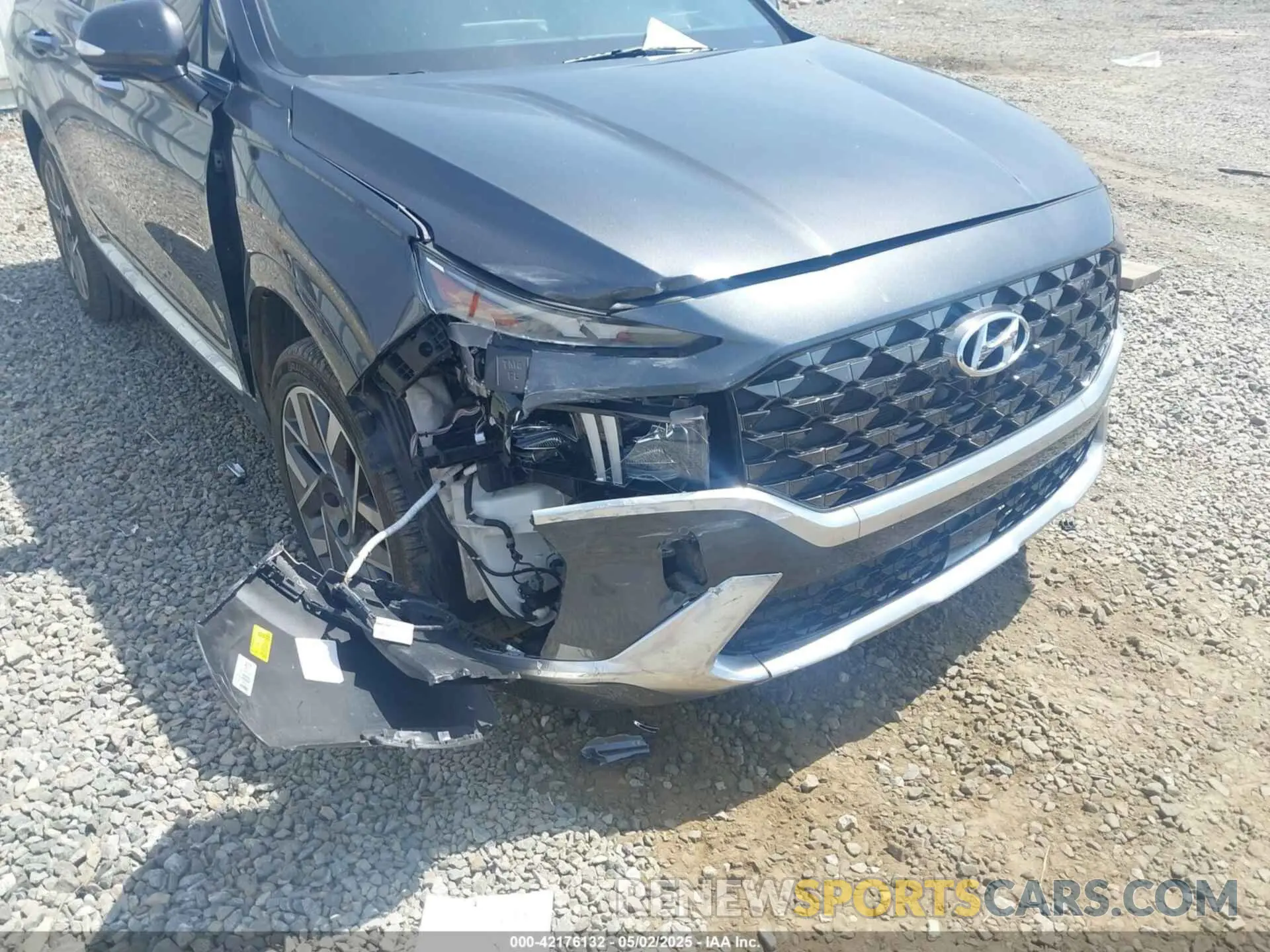 6 Photograph of a damaged car 5NMS54AL7NH394162 HYUNDAI SANTA FE 2022