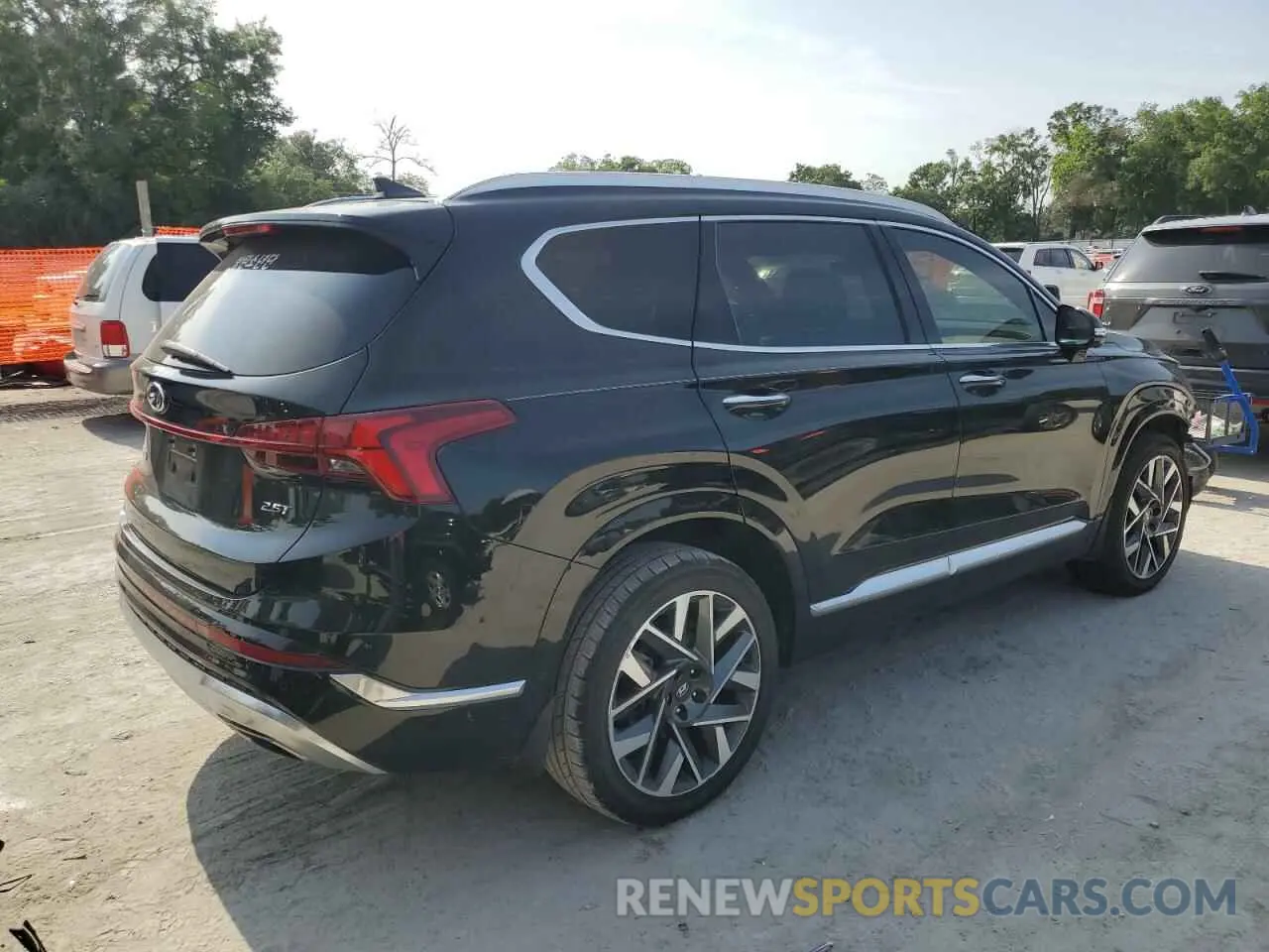 3 Photograph of a damaged car 5NMS54AL8NH450061 HYUNDAI SANTA FE 2022