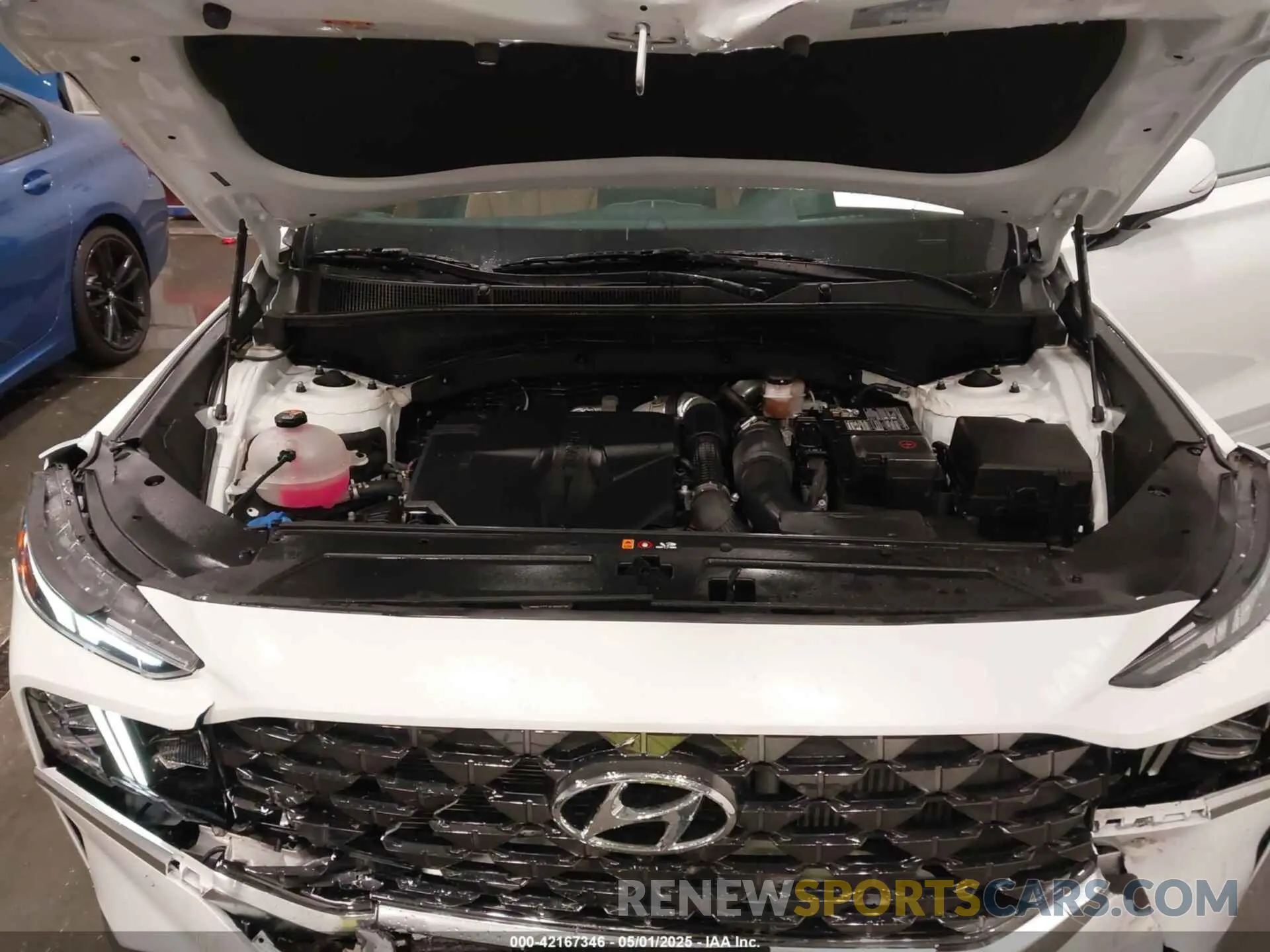 10 Photograph of a damaged car 5NMS5DAL1NH436678 HYUNDAI SANTA FE 2022