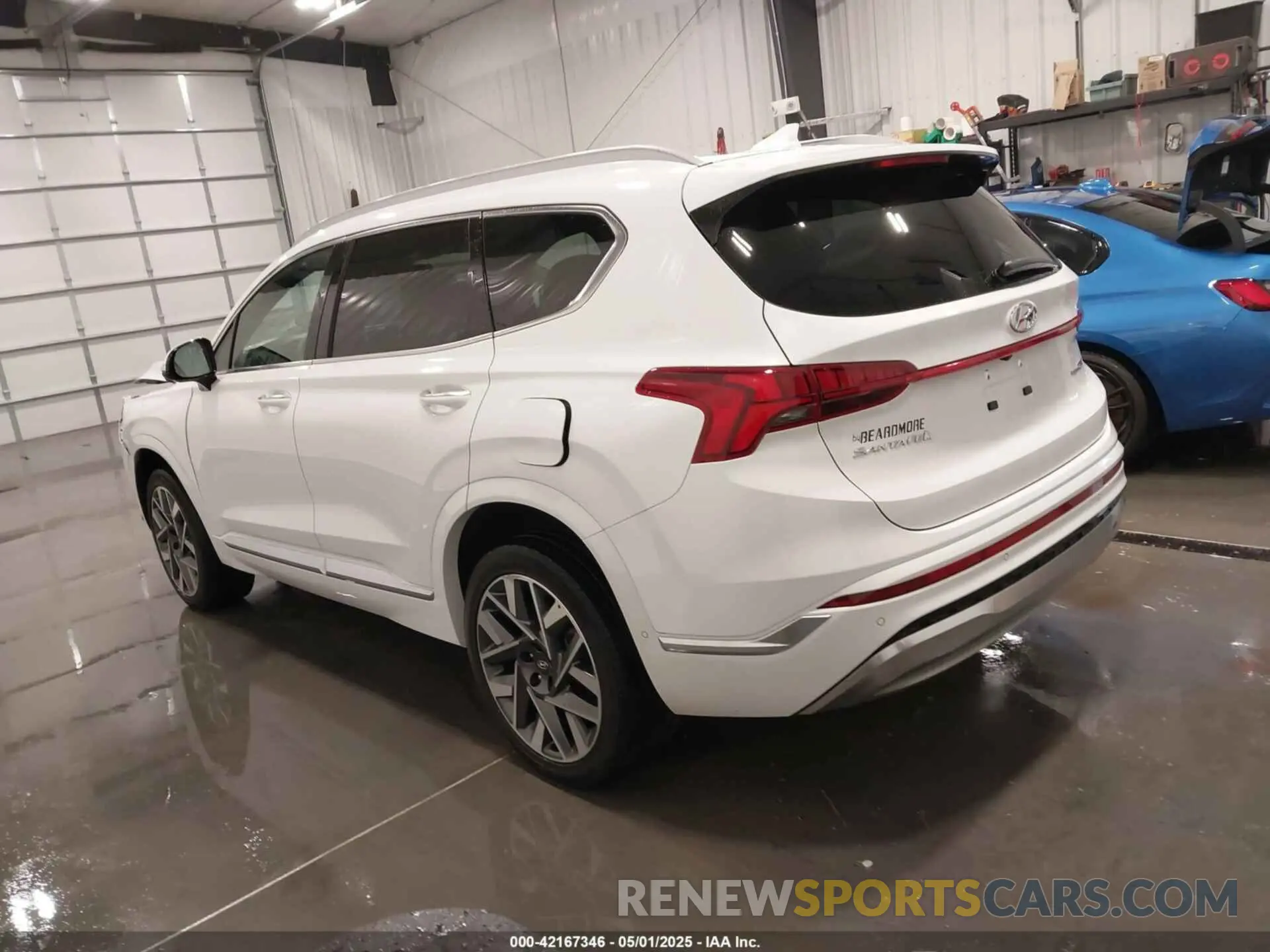 3 Photograph of a damaged car 5NMS5DAL1NH436678 HYUNDAI SANTA FE 2022
