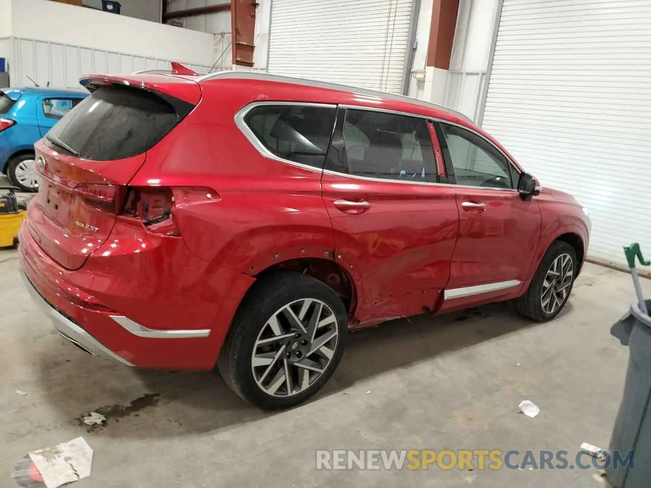 3 Photograph of a damaged car 5NMS5DAL2NH465476 HYUNDAI SANTA FE 2022