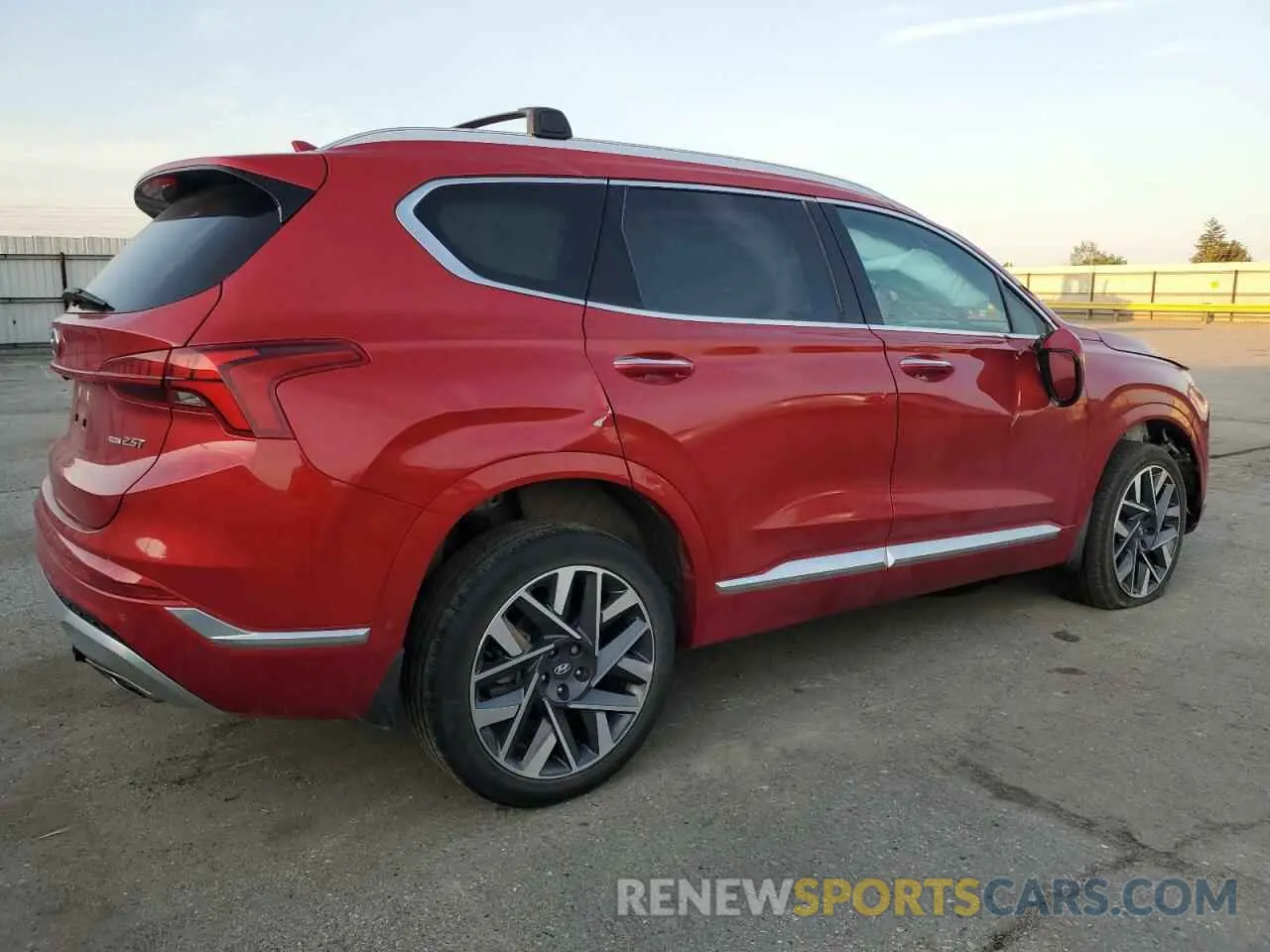 3 Photograph of a damaged car 5NMS5DALXNH440616 HYUNDAI SANTA FE 2022