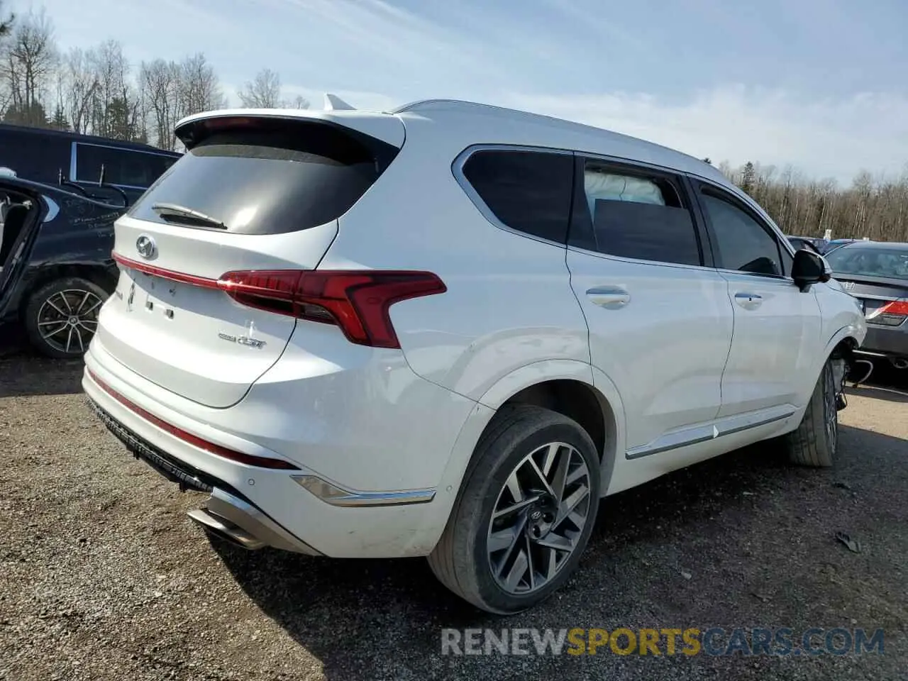 3 Photograph of a damaged car 5NMS5DALXNH477293 HYUNDAI SANTA FE 2022