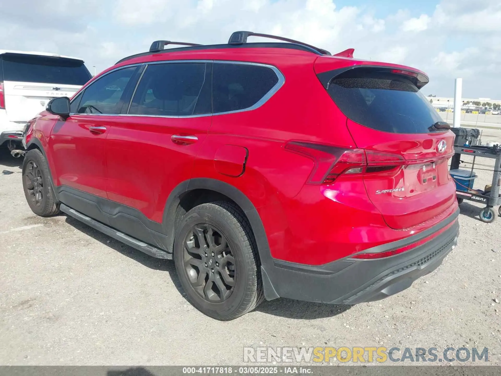 3 Photograph of a damaged car 5NMS64AJ0NH399022 HYUNDAI SANTA FE 2022