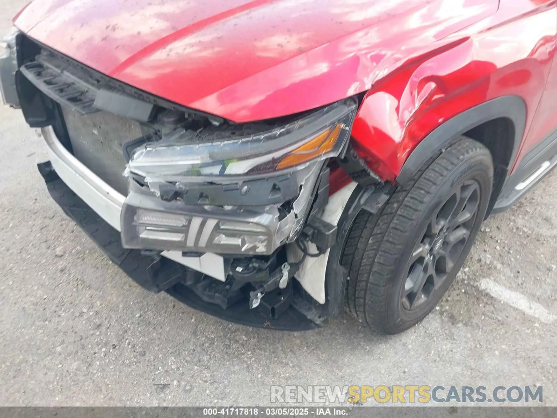 6 Photograph of a damaged car 5NMS64AJ0NH399022 HYUNDAI SANTA FE 2022