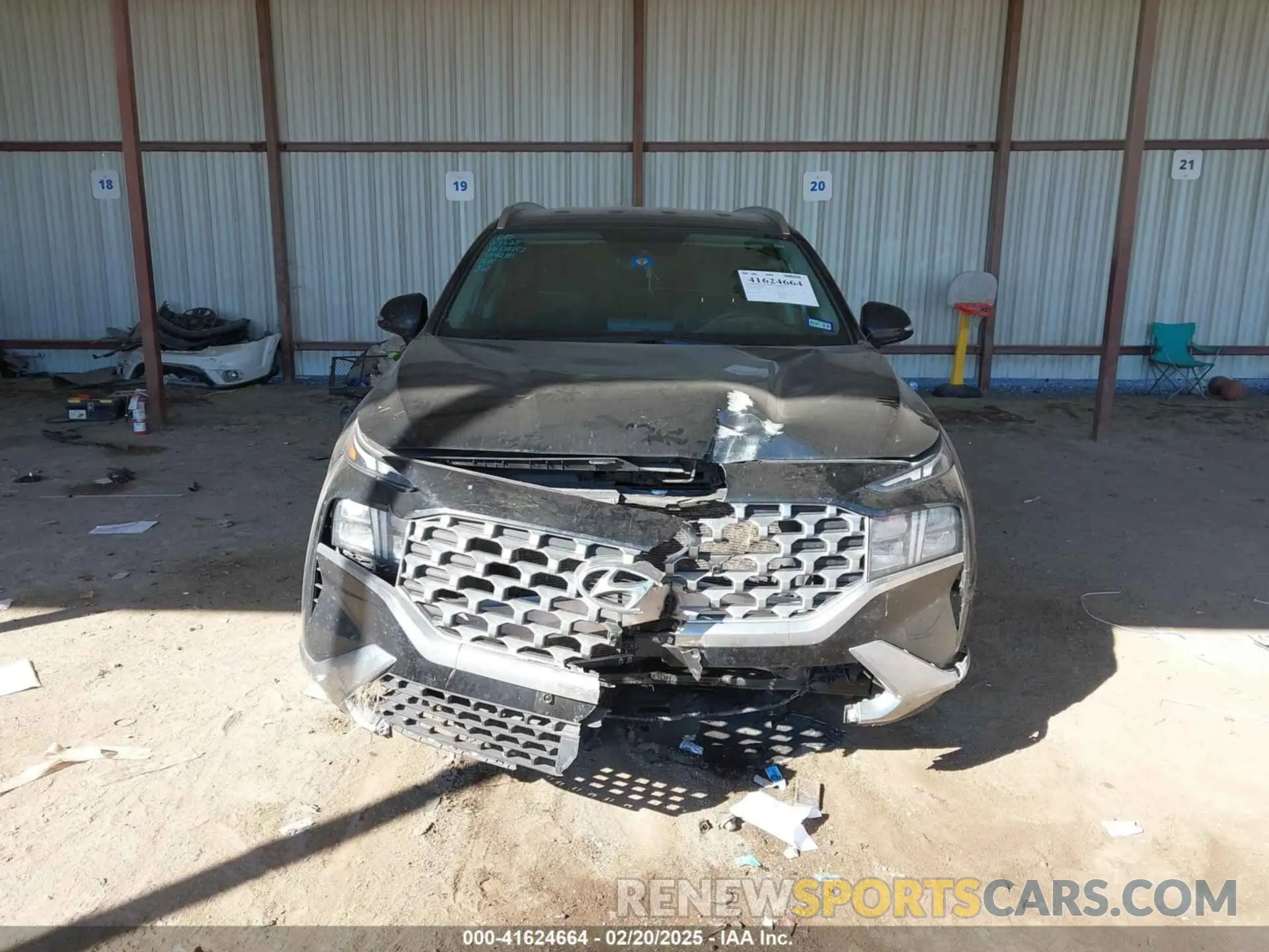 12 Photograph of a damaged car 5NMS64AJ4NH392395 HYUNDAI SANTA FE 2022
