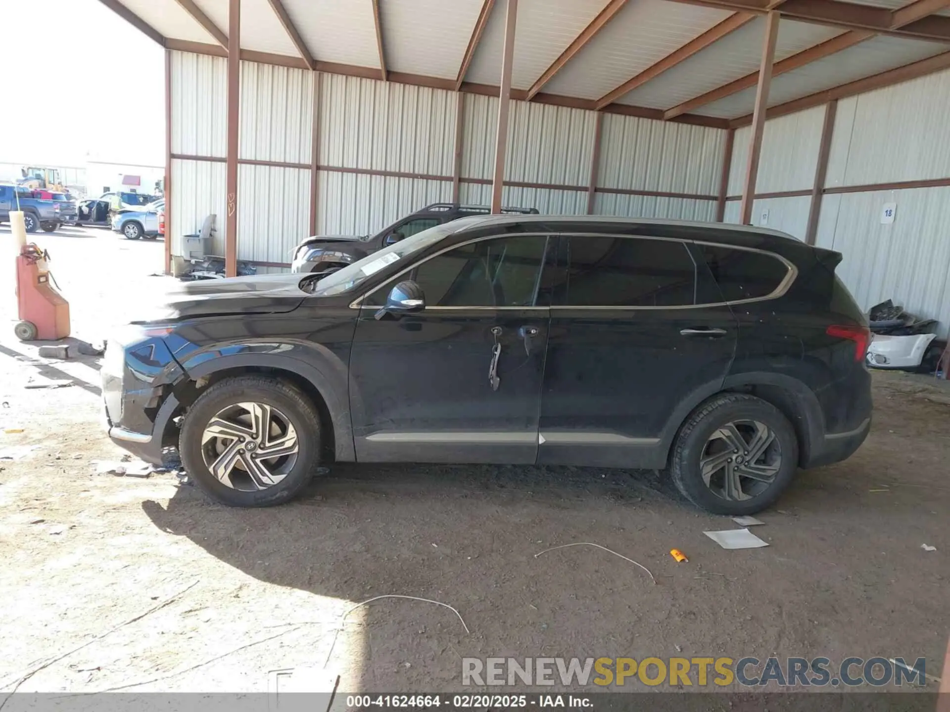 14 Photograph of a damaged car 5NMS64AJ4NH392395 HYUNDAI SANTA FE 2022