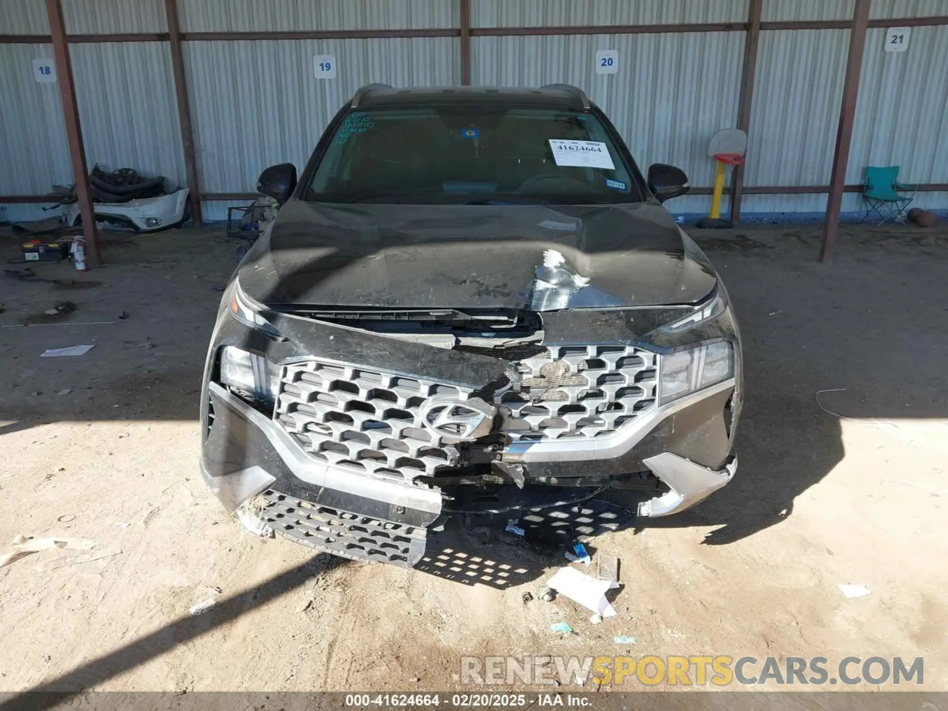 6 Photograph of a damaged car 5NMS64AJ4NH392395 HYUNDAI SANTA FE 2022